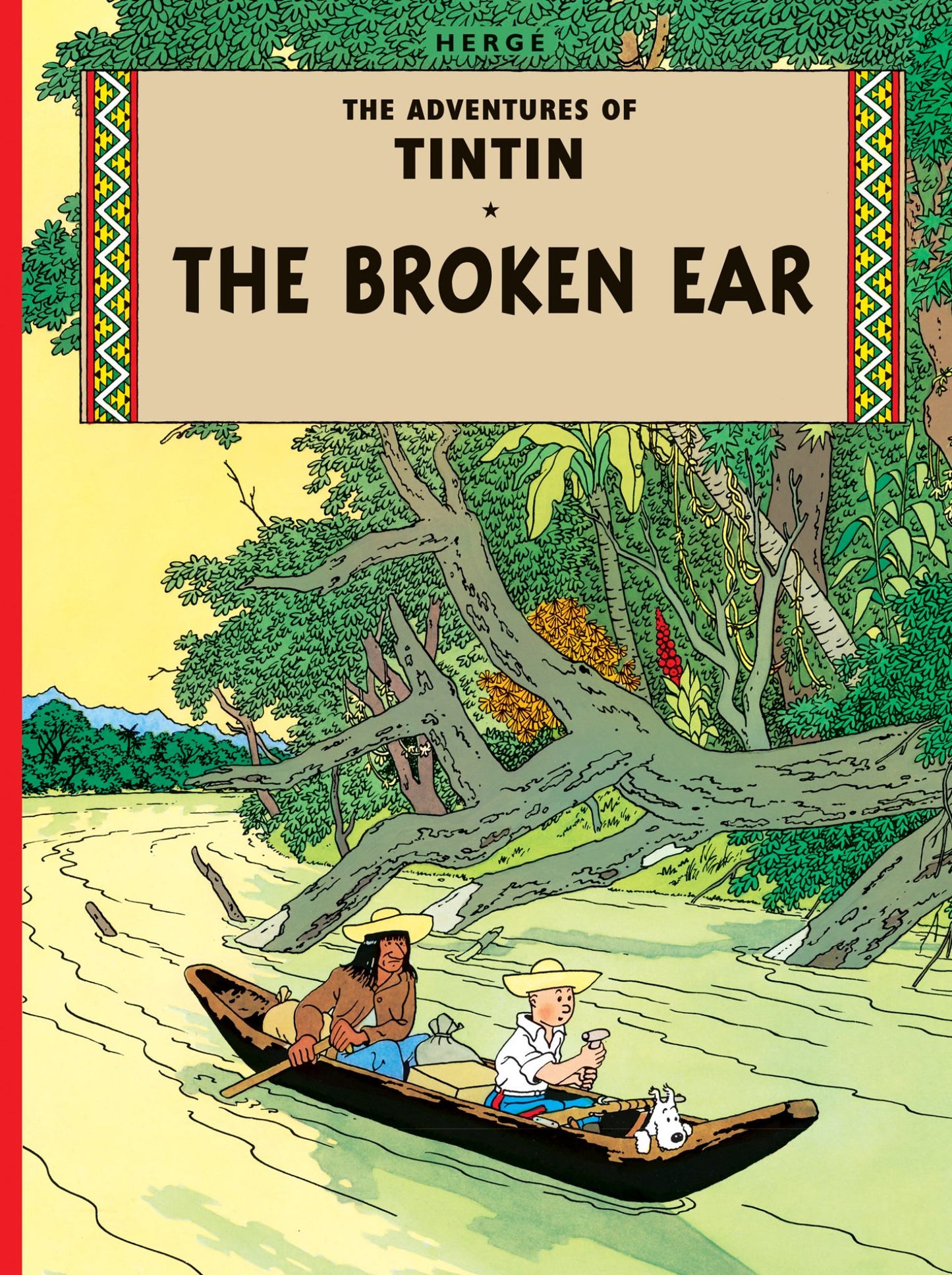 The Broken Ear (the Adventures of Tintin) Cover Image