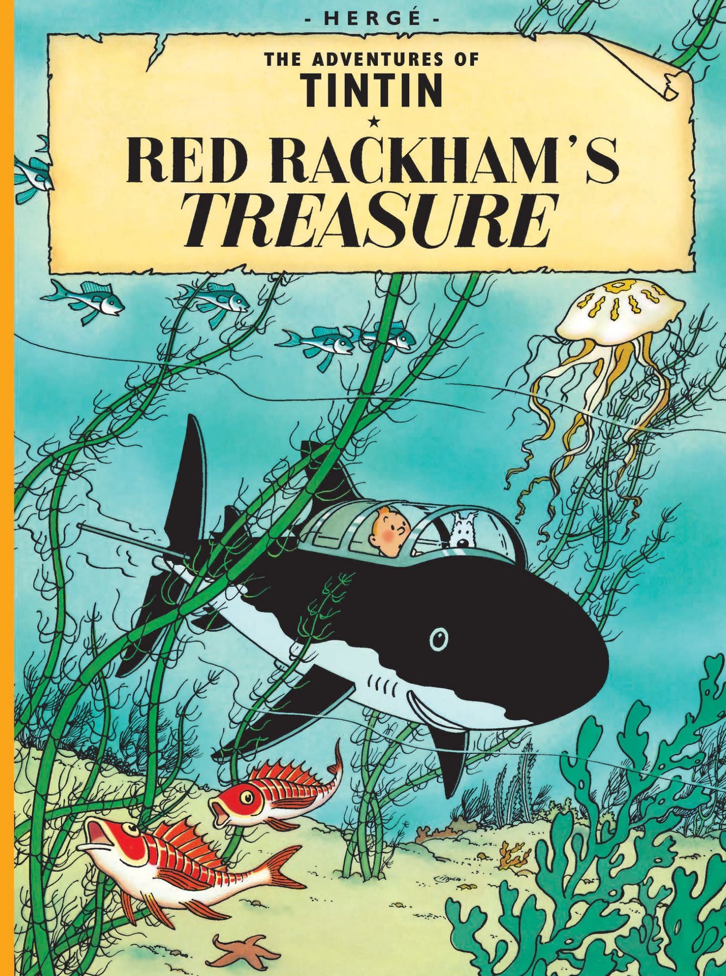 Red Rackham's Treasure Cover Image