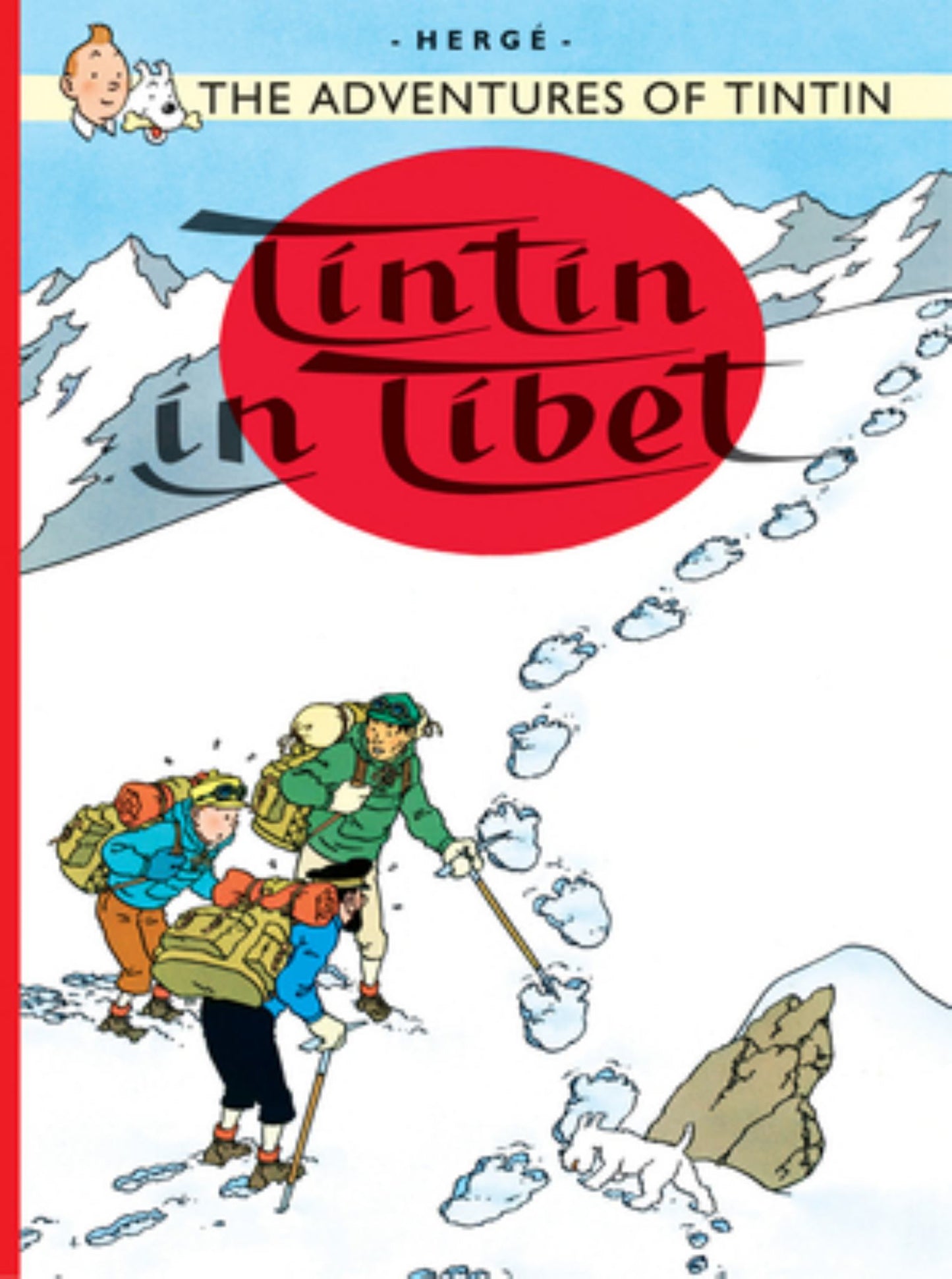 Tintin in Tibet (the Adventures of Tintin) Cover Image