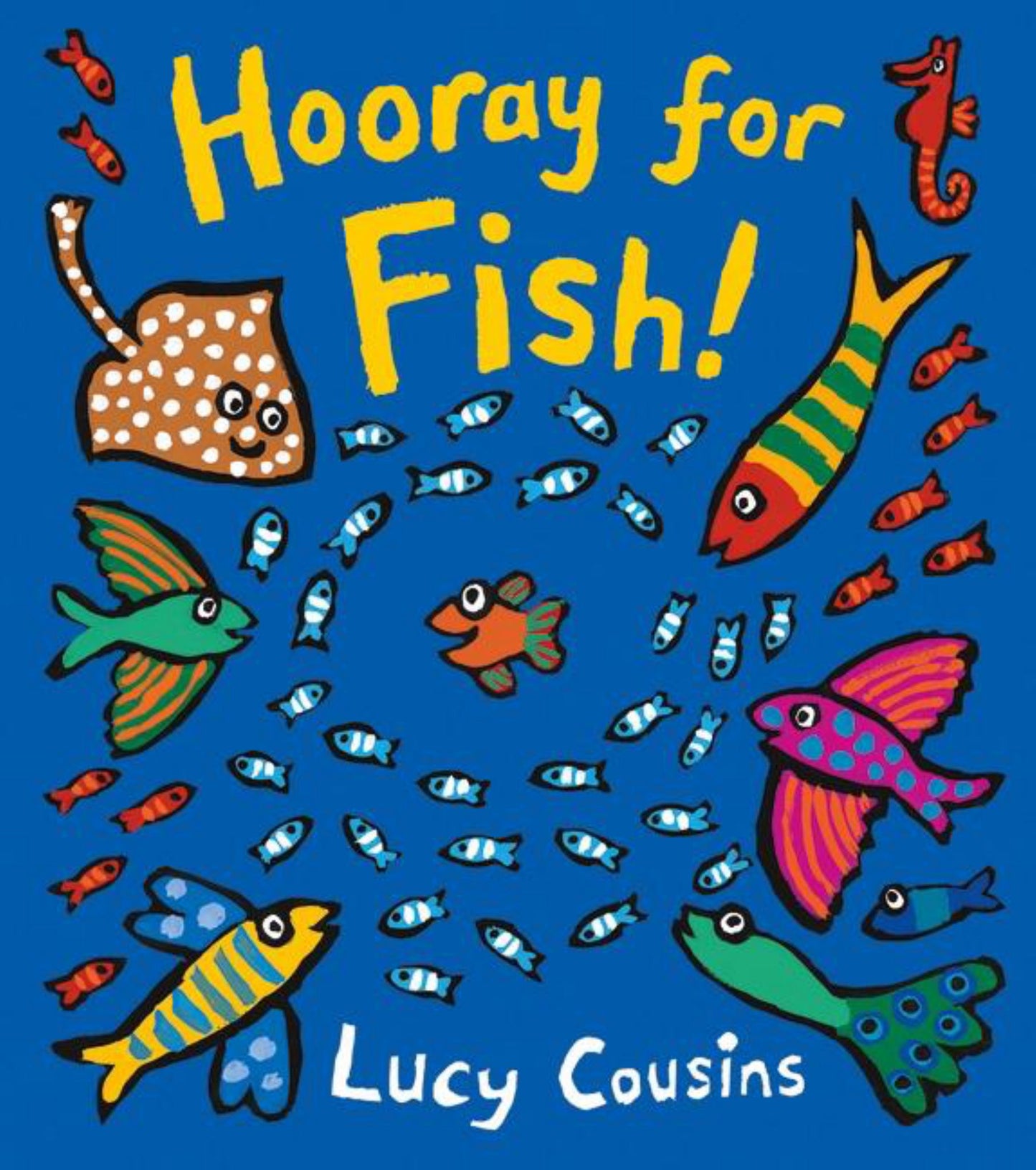 Hooray for Fish! Board Book Cover Image