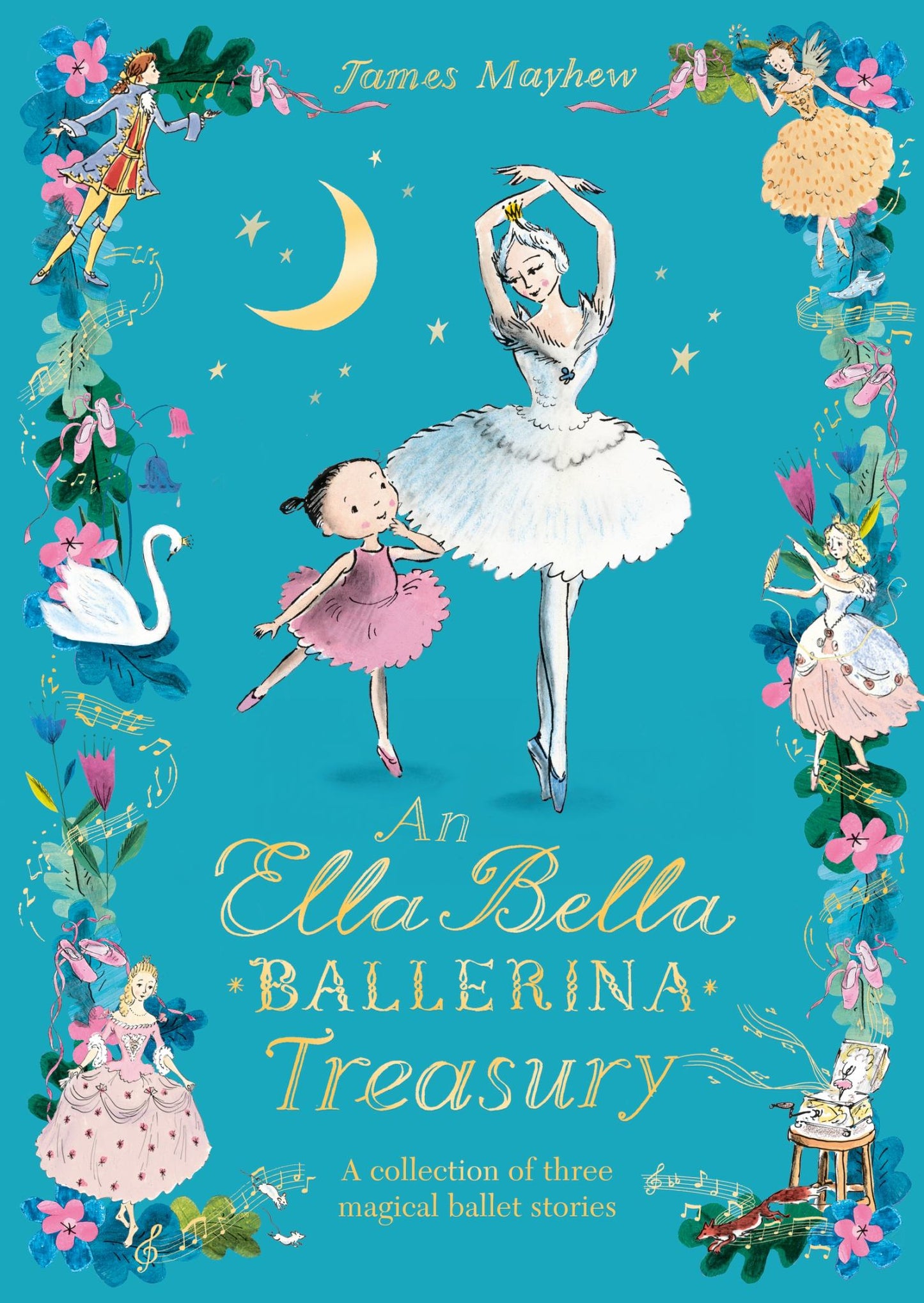 The Ella Bella Ballerina Treasury Cover Image