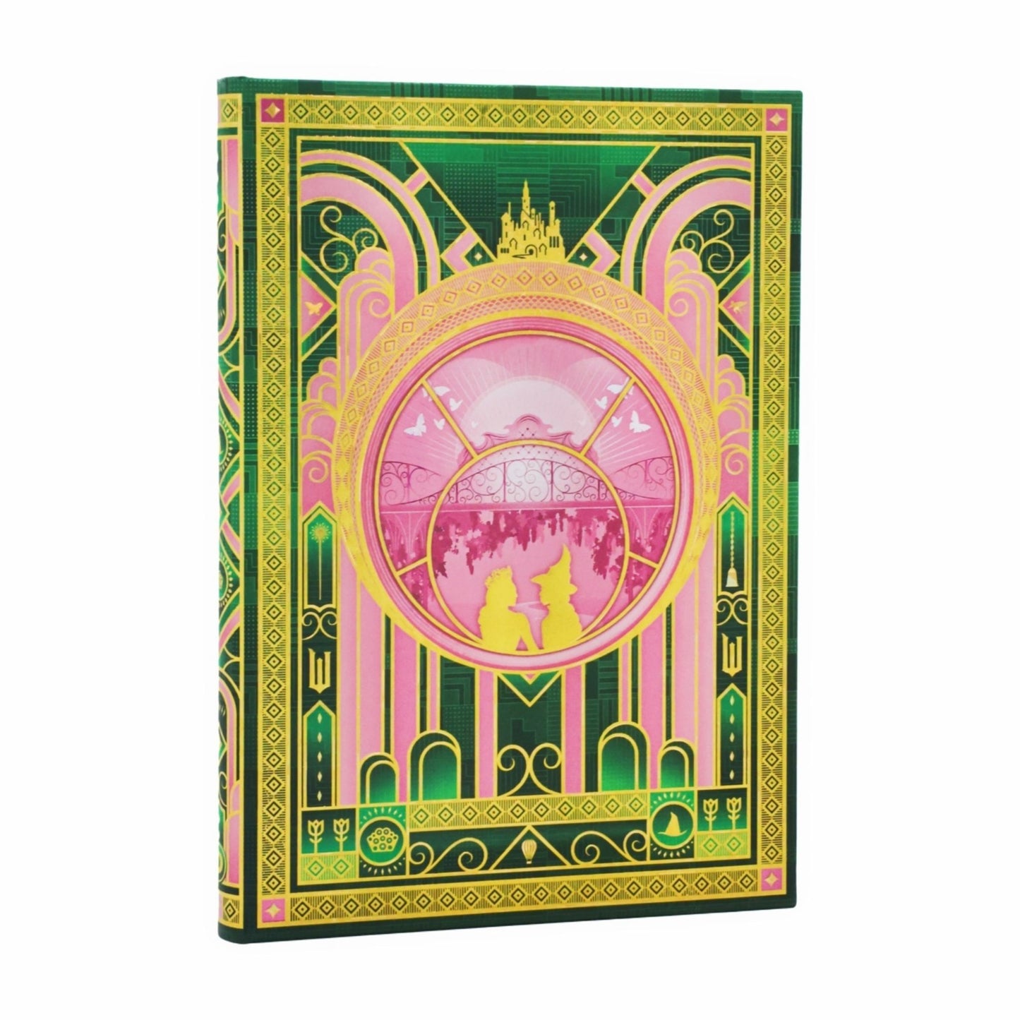 The Magic of Wicked (Wicked Collection) Mini Unlined Hardcover Journal (Elastic Band Closure) Cover Image