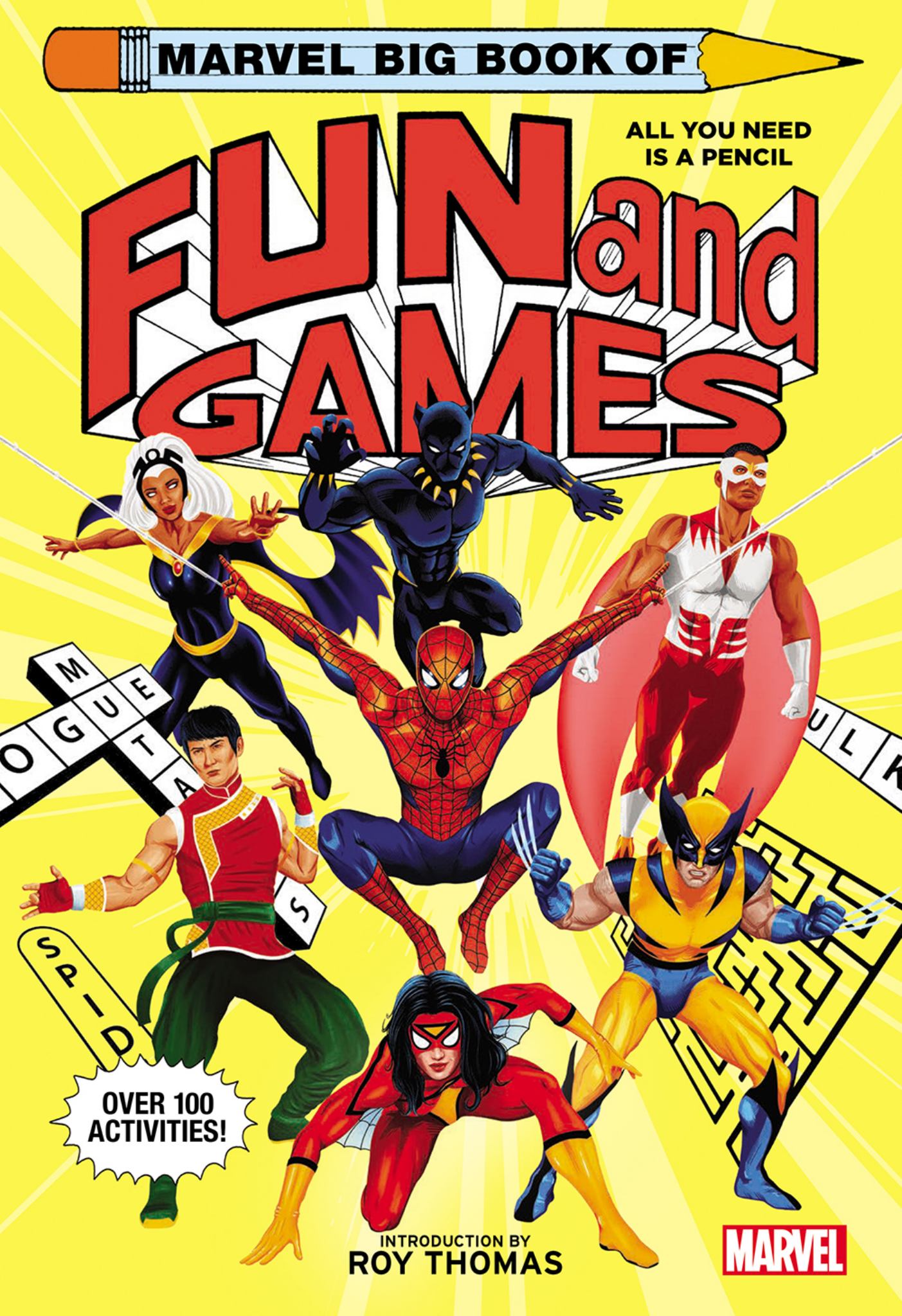 Marvel Big Book of Fun and Games Cover Image