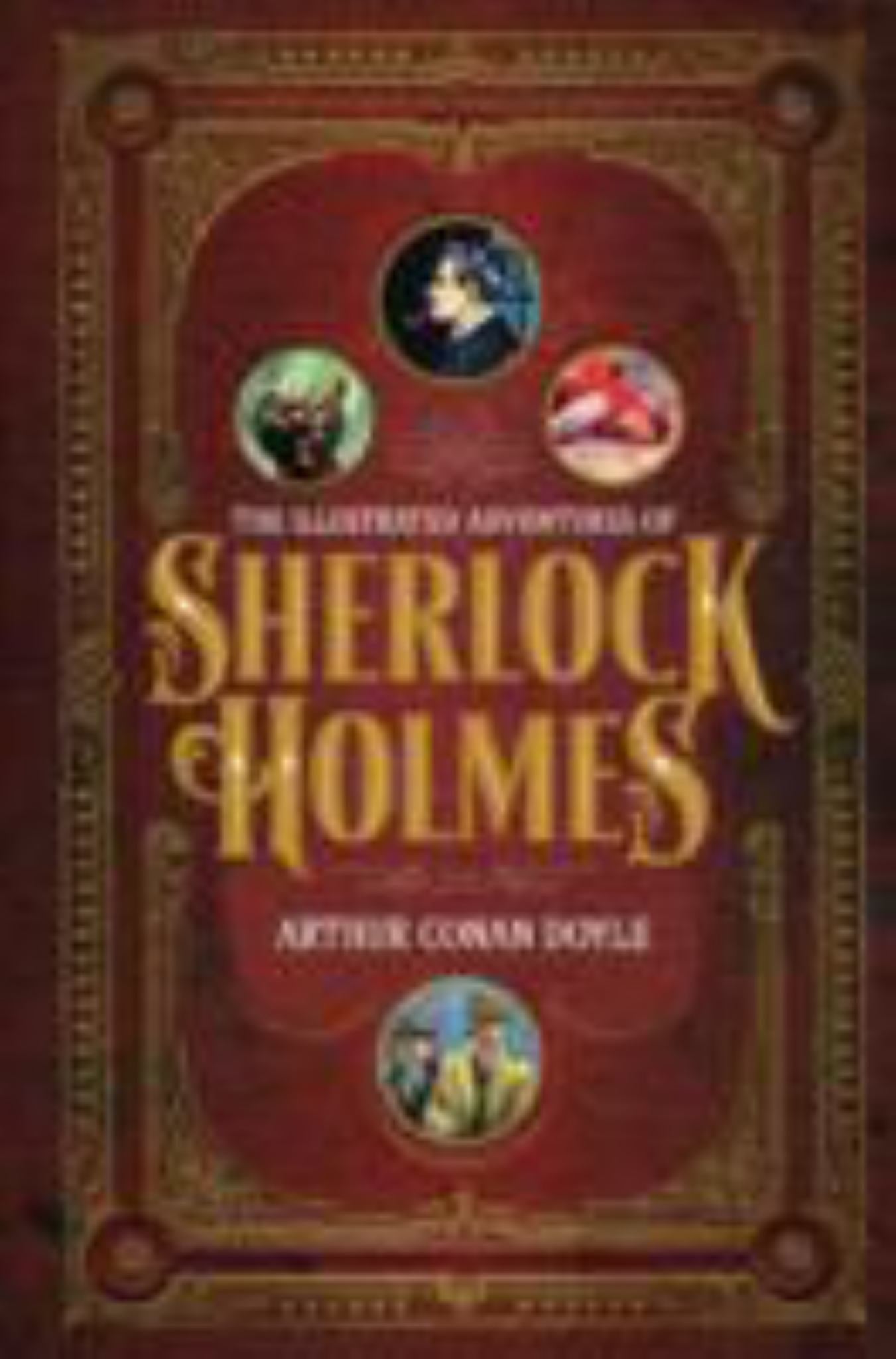 The Illustrated Adventures of Sherlock Holmes Cover Image