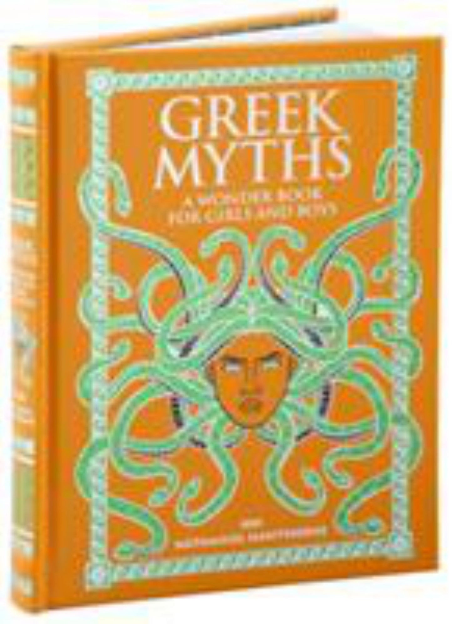 Greek Myths: a Wonder Book for Girls and Boys (Barnes and Noble Collectible Classics: Children's Edition) Cover Image