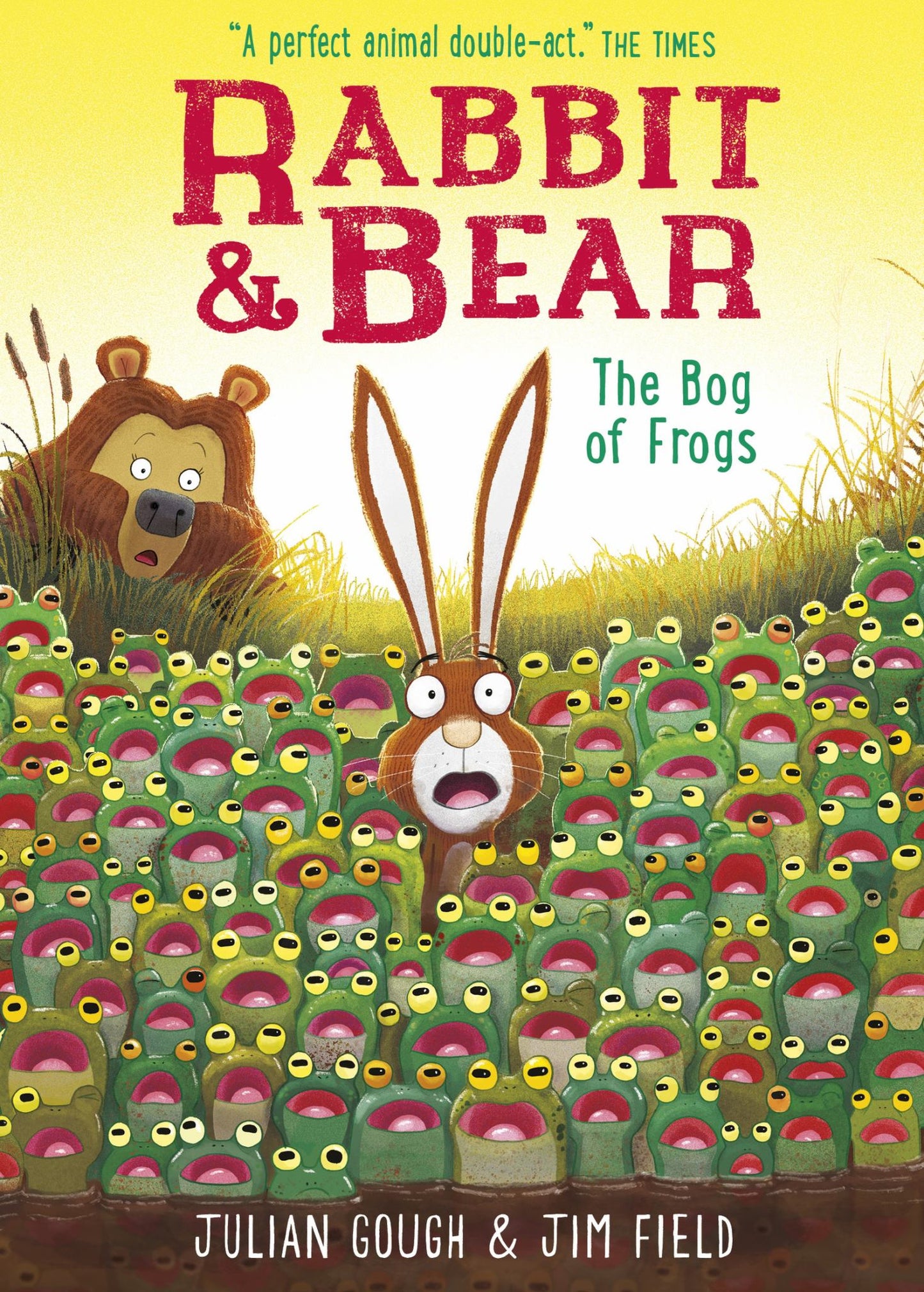 Rabbit and Bear: the Bog of Frogs Cover Image