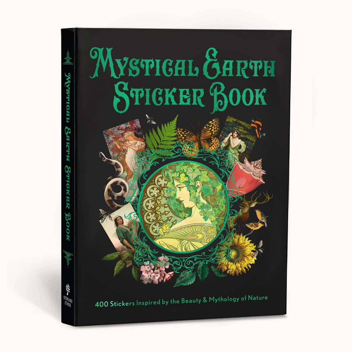 Mystical Earth Sticker Book Cover Image