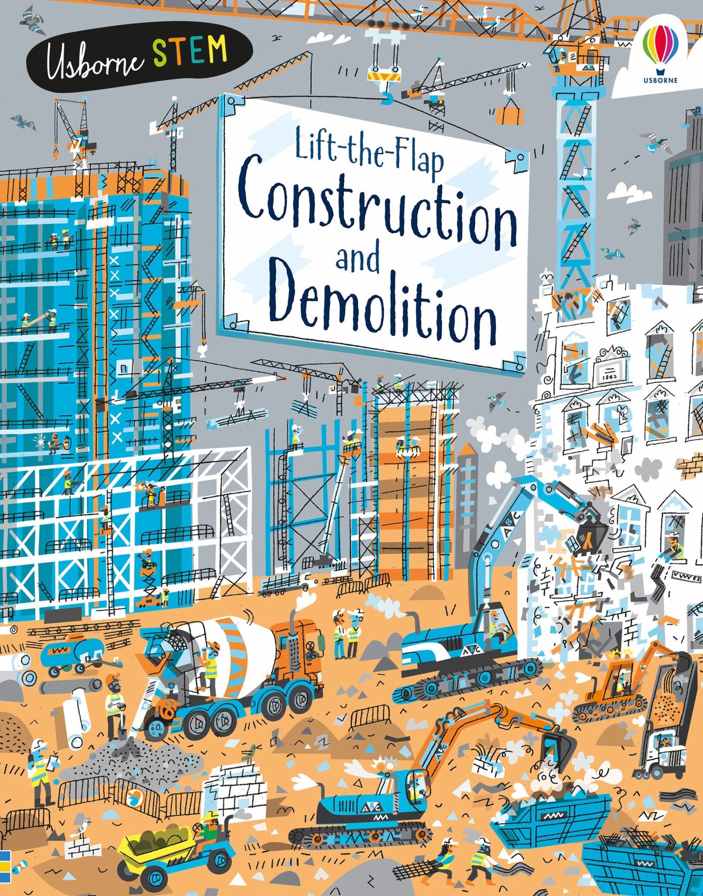 Lift-The-Flap: Construction and Demolition BB Cover Image