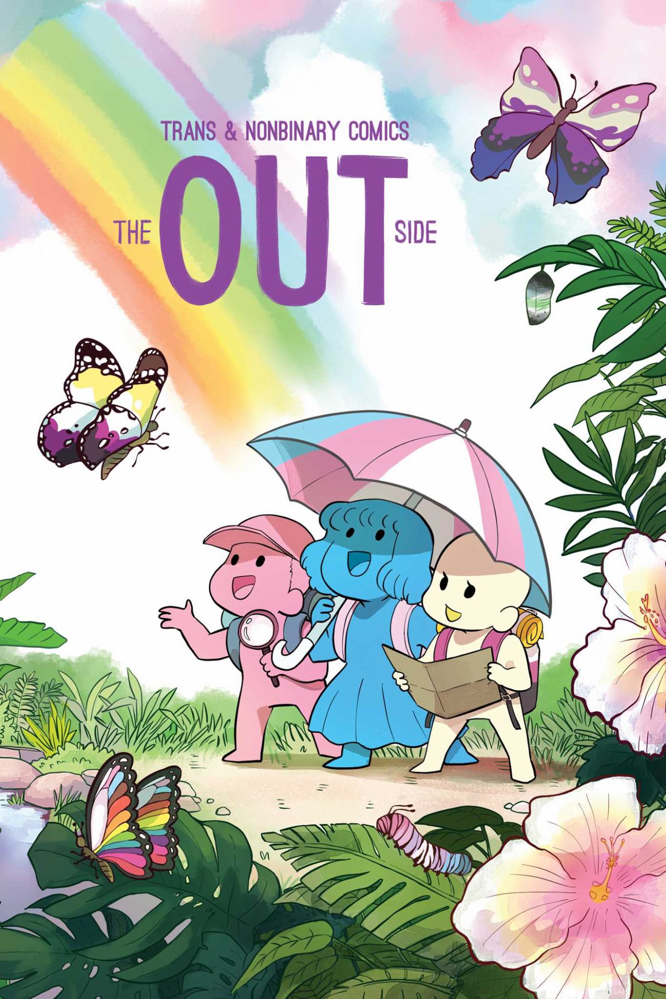 The Out Side: Trans and Nonbinary Comics Cover Image