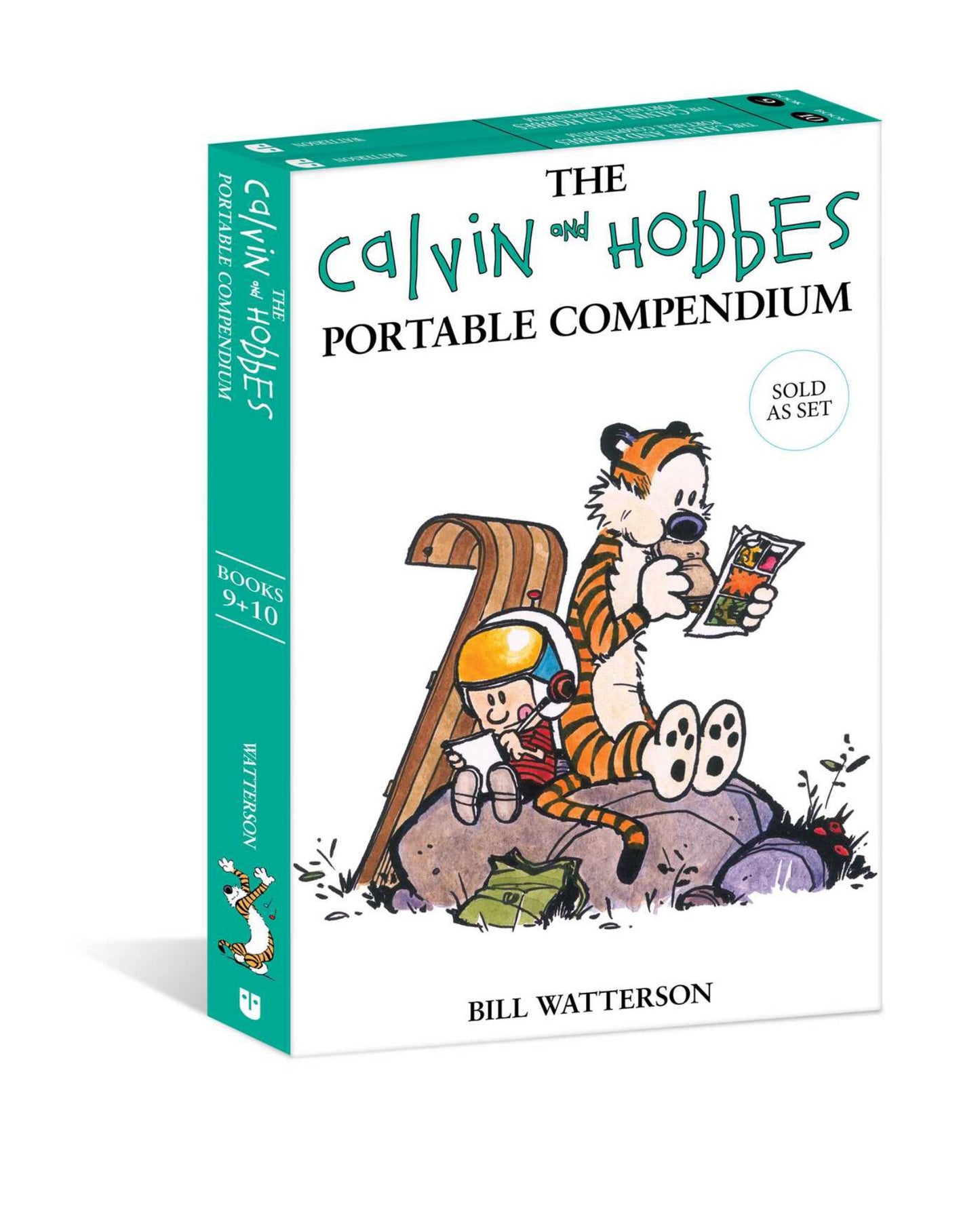 The Calvin and Hobbes Portable Compendium Set 5 Cover Image