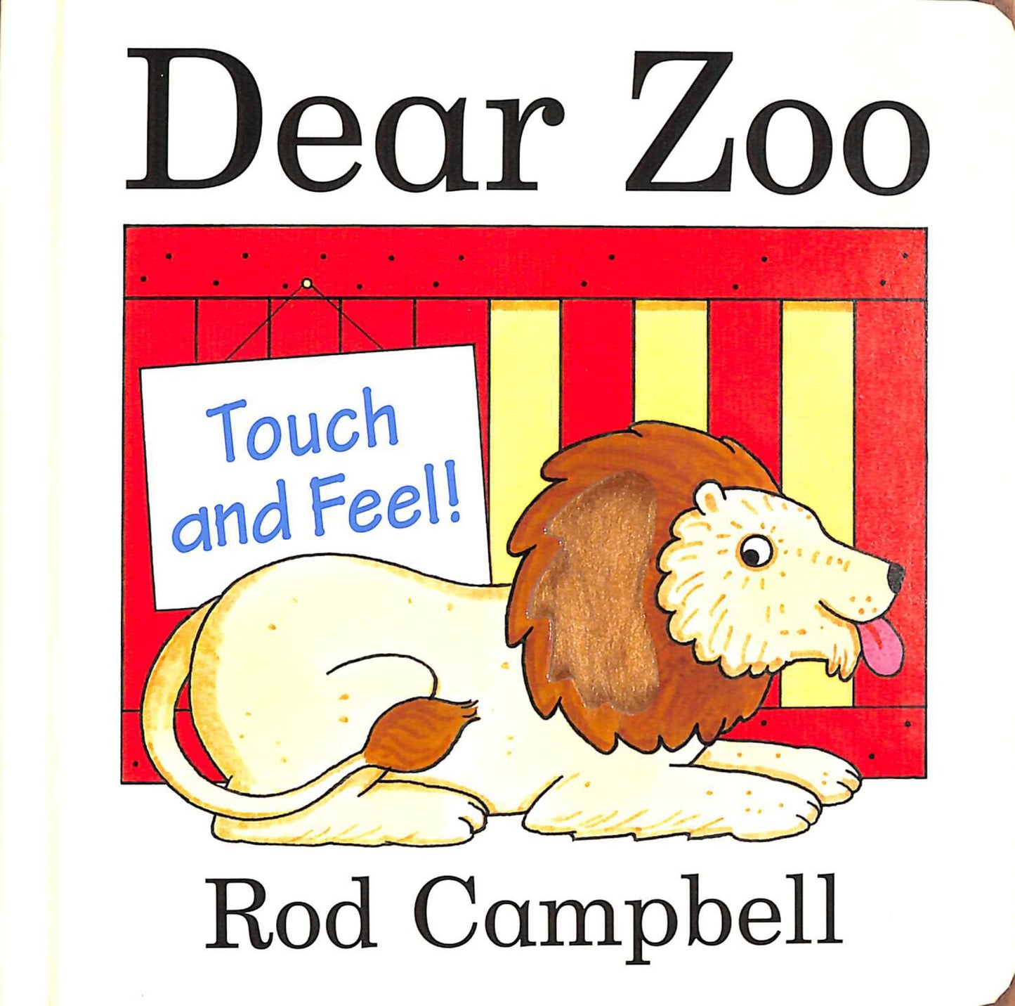 Dear Zoo Touch and Feel Book Cover Image