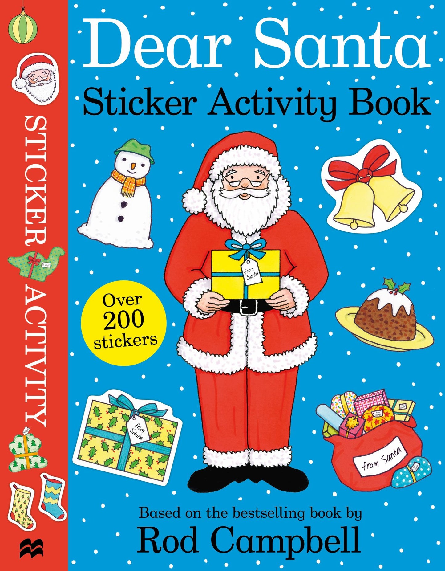 Dear Santa Sticker Book Cover Image