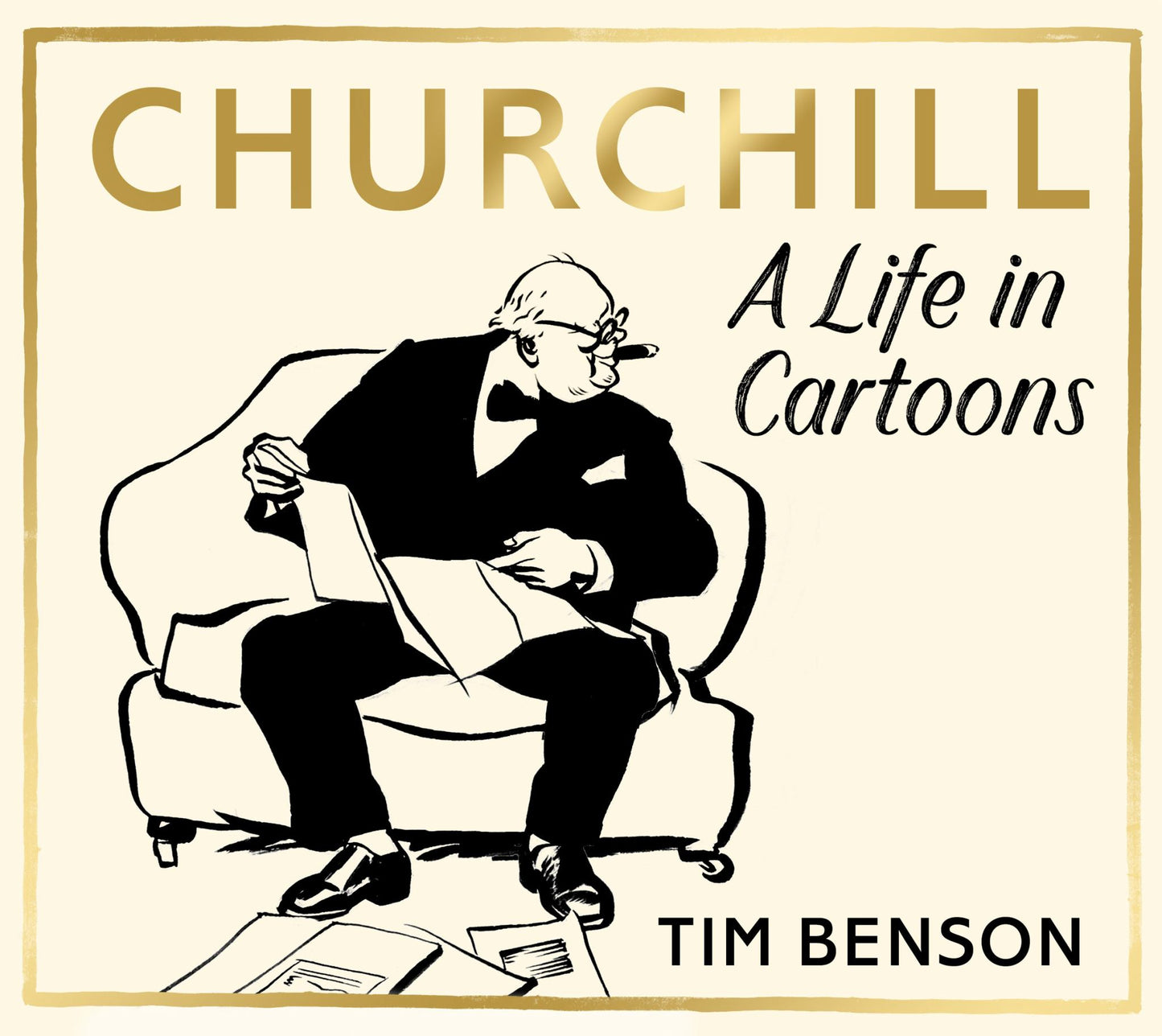 Churchill: a Life in Cartoons Cover Image