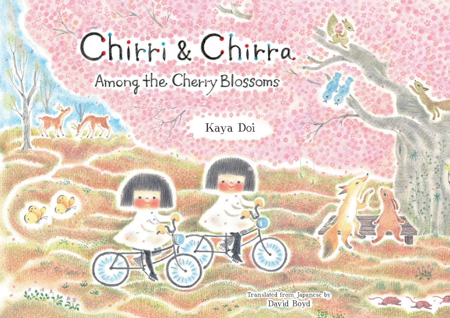 Chirri and Chirra, among the Cherry Blossoms Cover Image