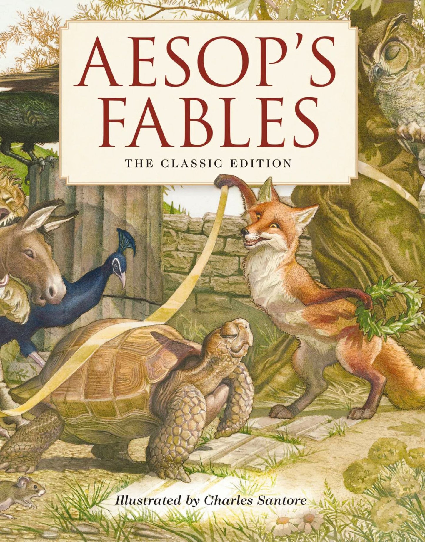Aesop's Fables Hardcover Cover Image