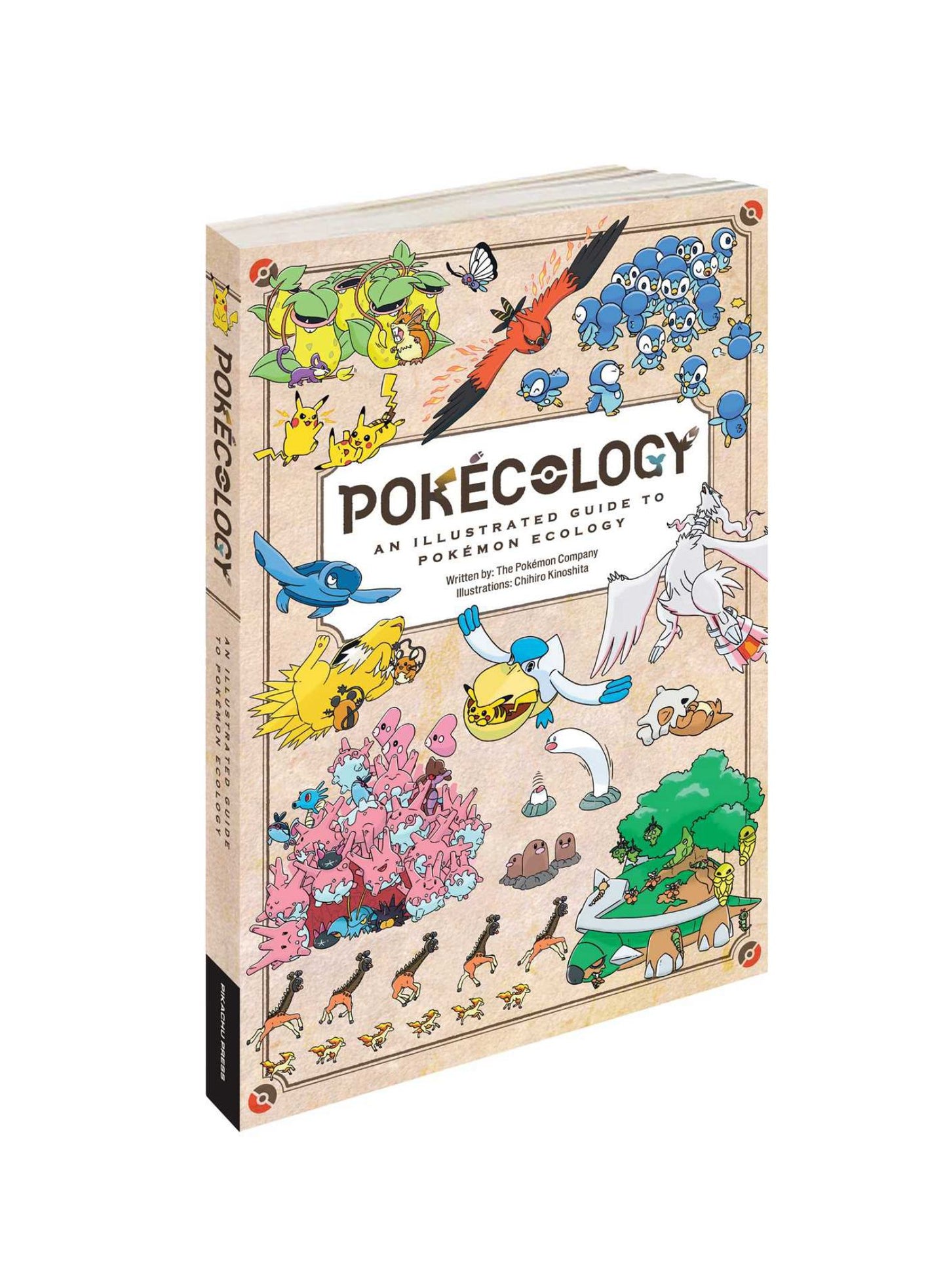 Pokécology an Illustrated Guide to Pokémon Ecology Cover Image