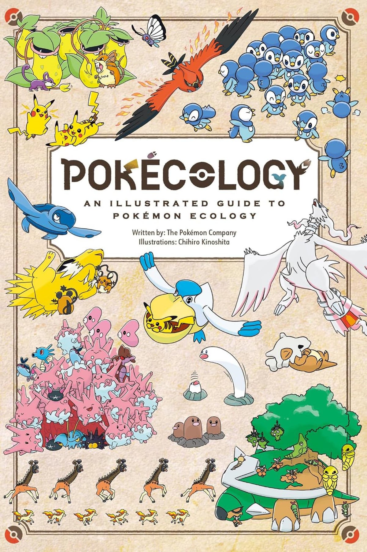 Pokécology an Illustrated Guide to Pokémon Ecology Cover Image