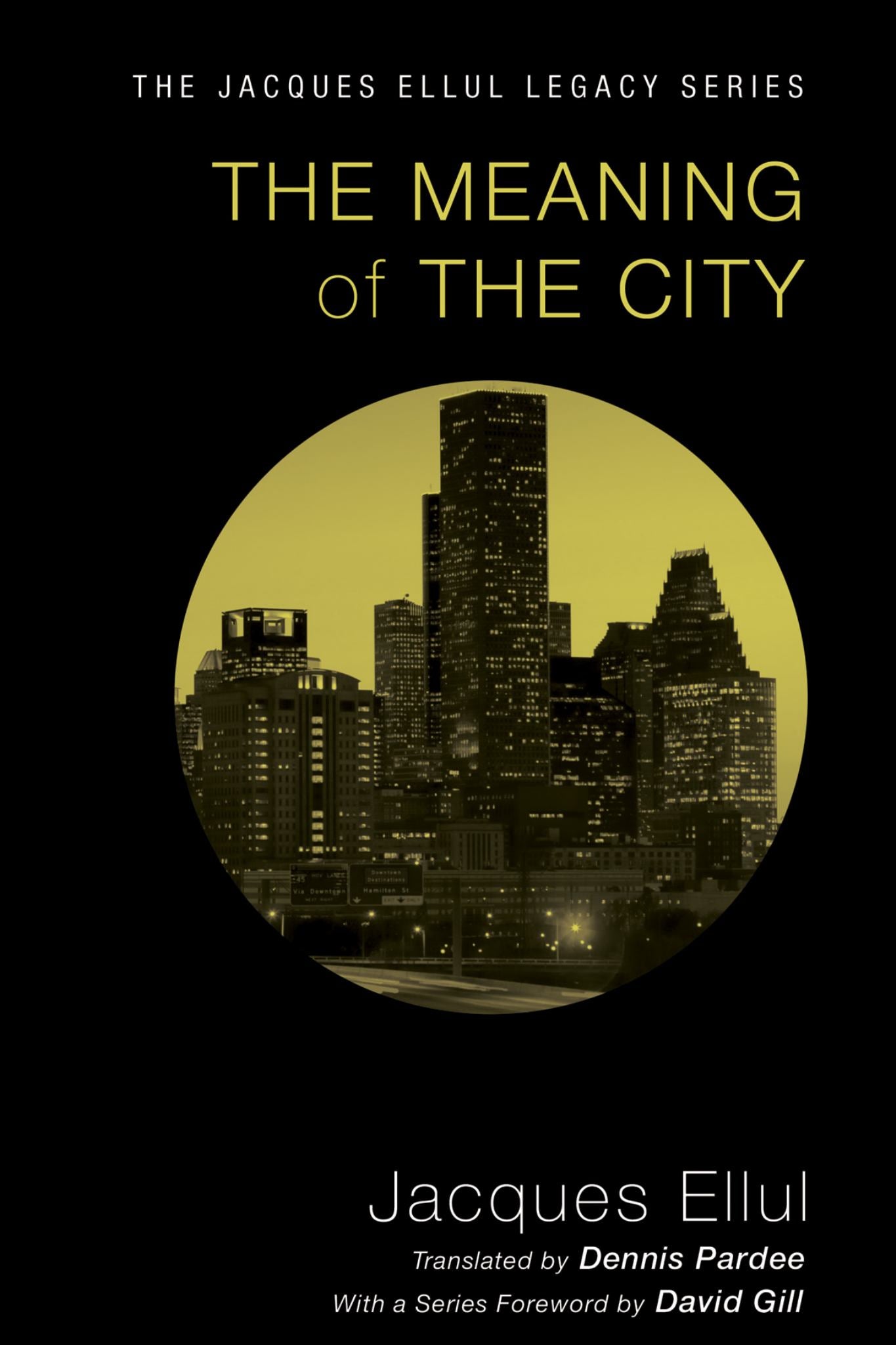 The Meaning of the City Cover Image