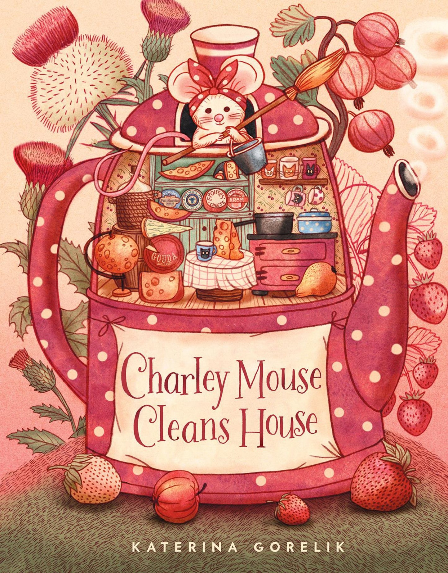 Charley Mouse Cleans House Cover Image