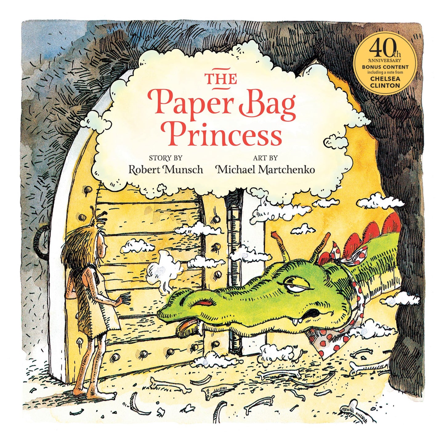 Paperbag Princess 40th Anniversary Edition Cover Image