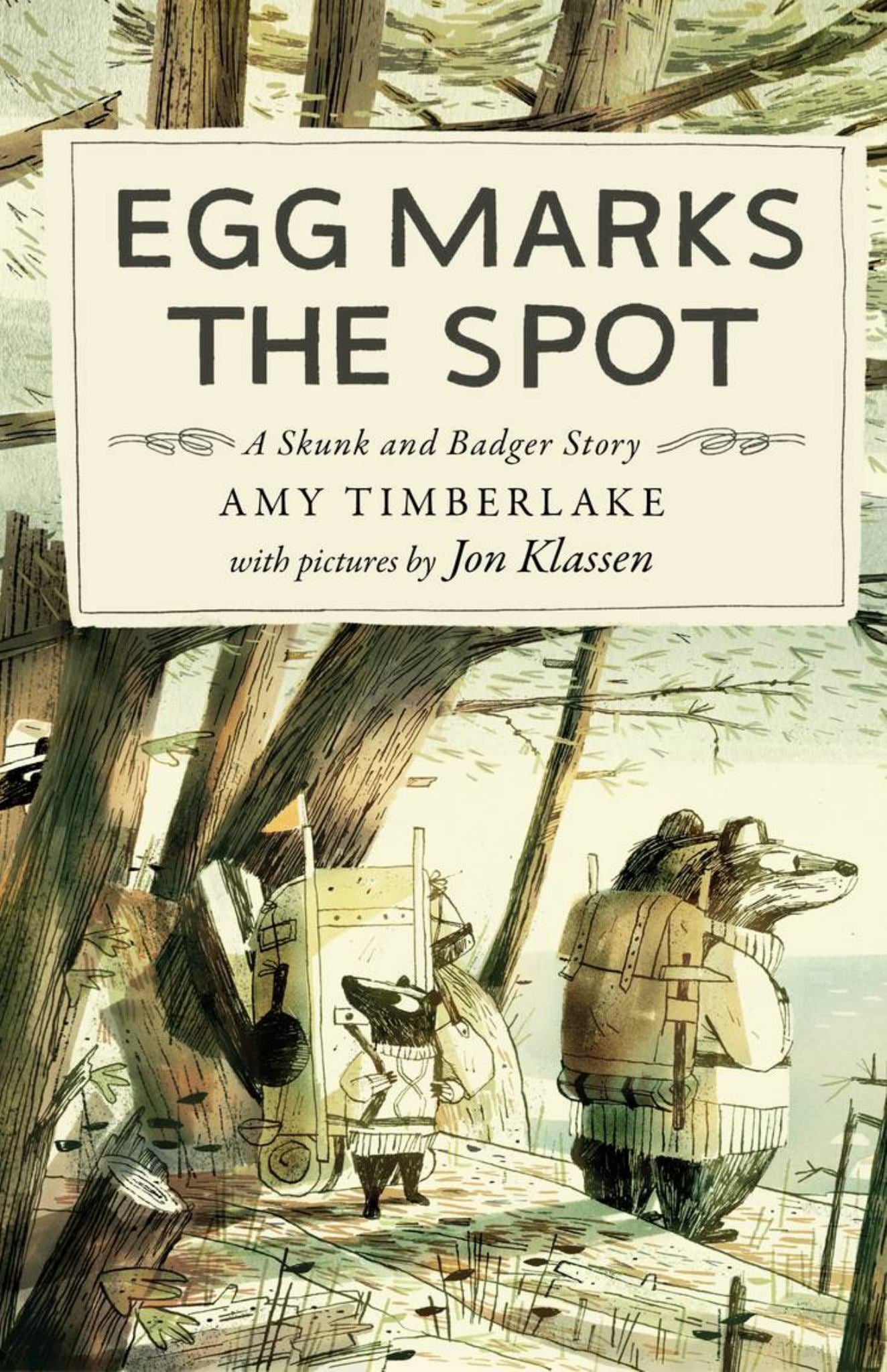 Egg Marks the Spot: Skunk and Badger 2 Cover Image
