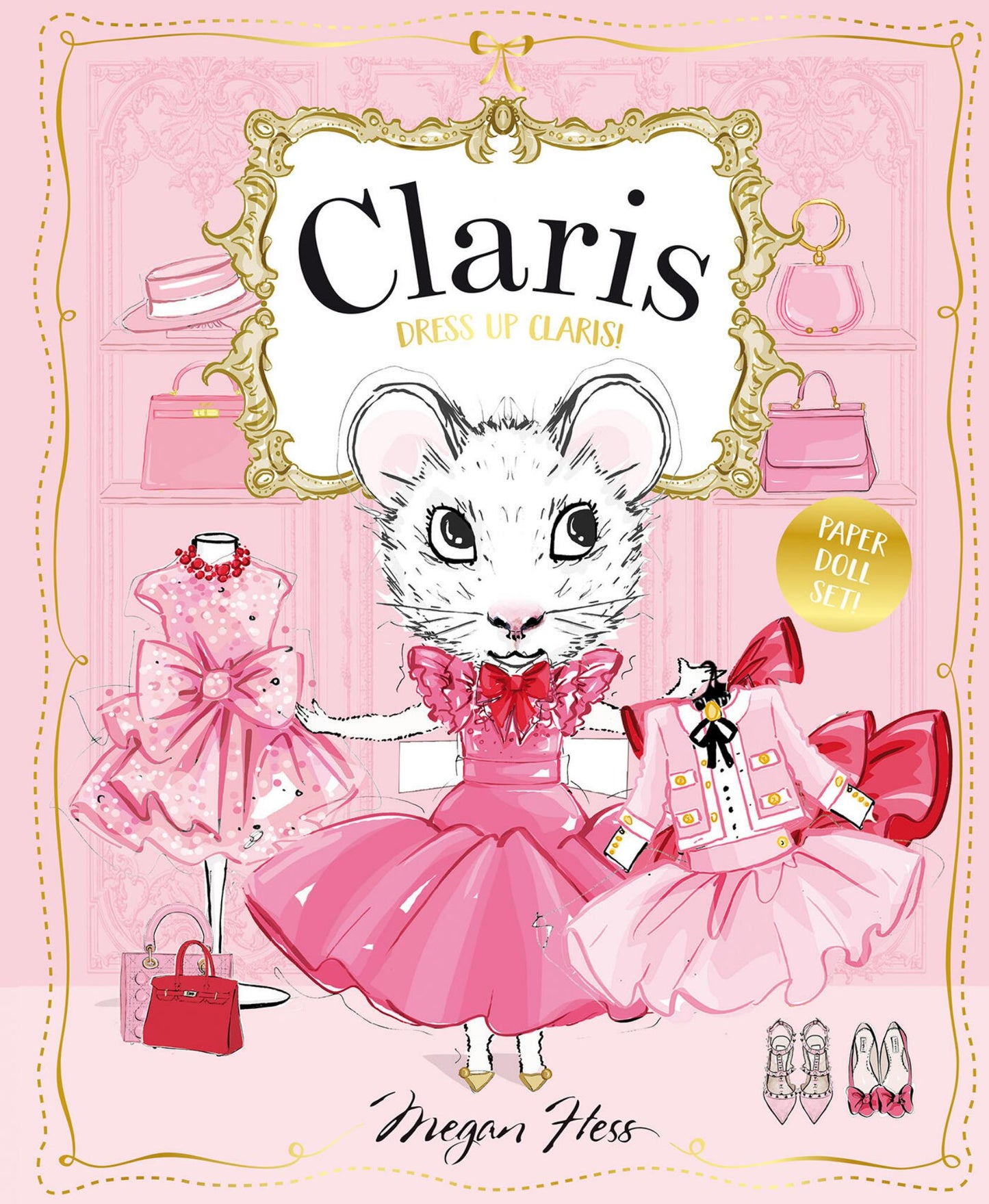 Dress up Claris! Paper Doll Set Cover Image