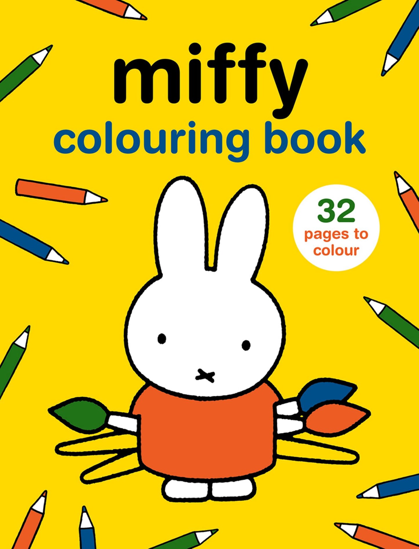 Miffy Colouring Book Cover Image