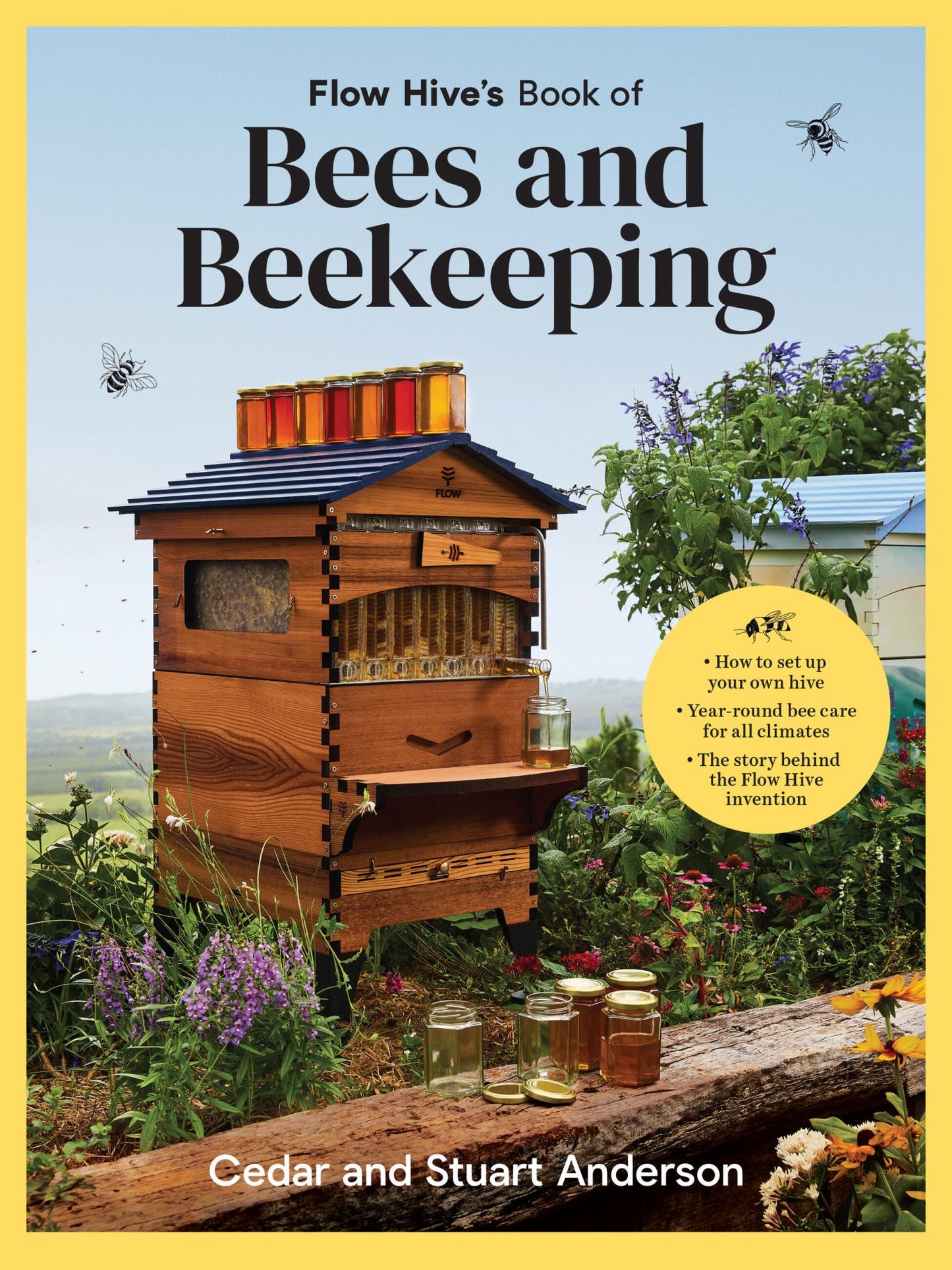 Flow Hive's Book of Bees and Beekeeping Cover Image