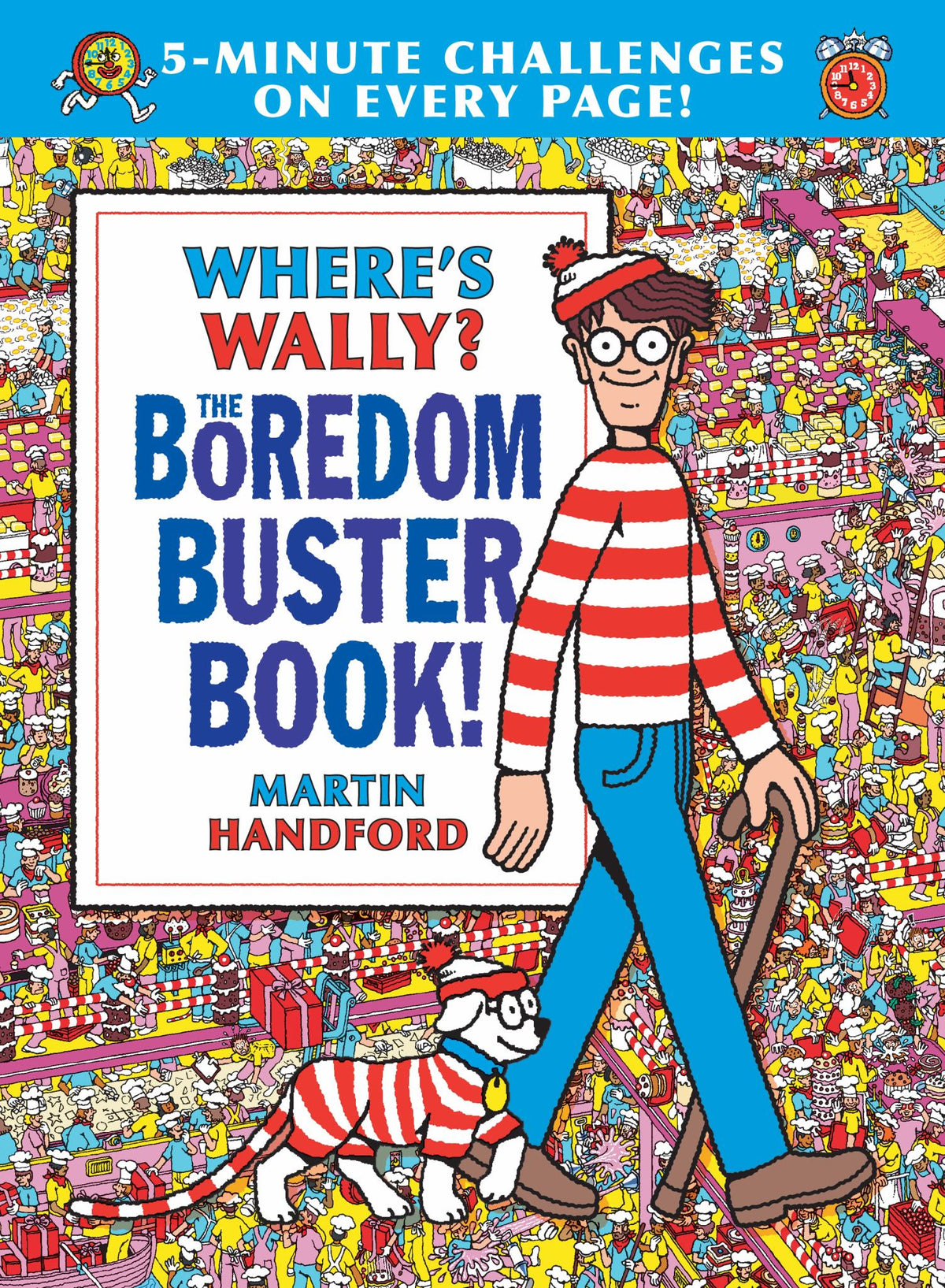 Where's Wally? the Boredom Buster Book Cover Image