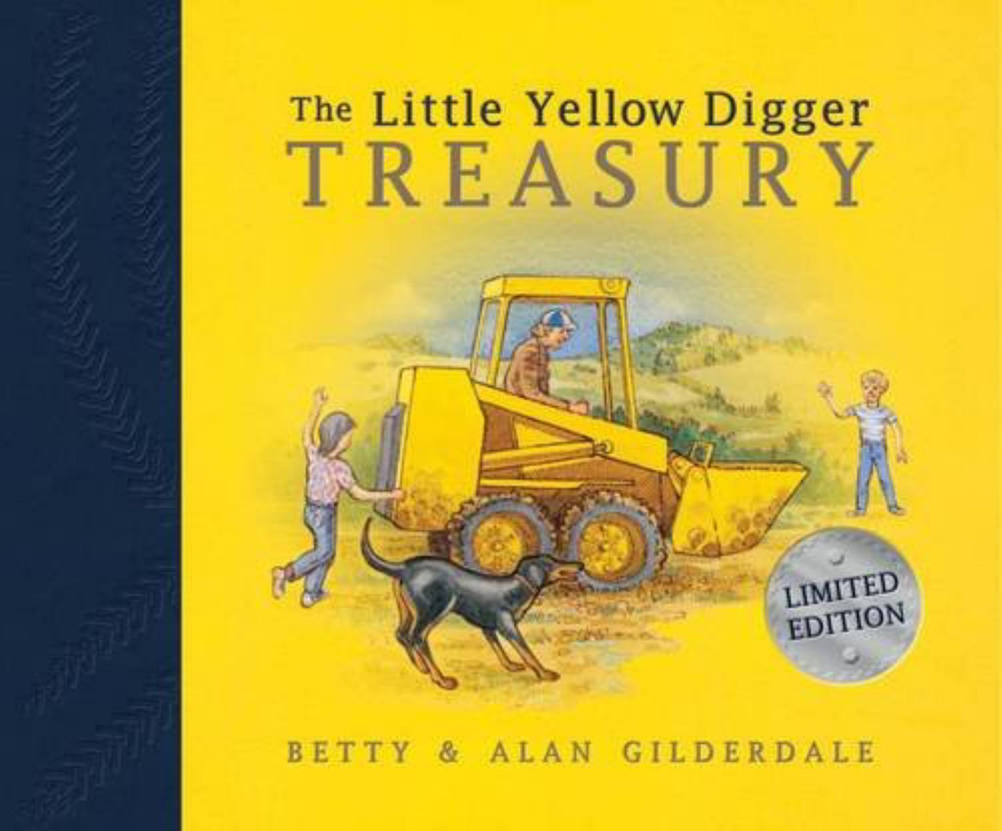 The Little Yellow Digger Treasury Cover Image