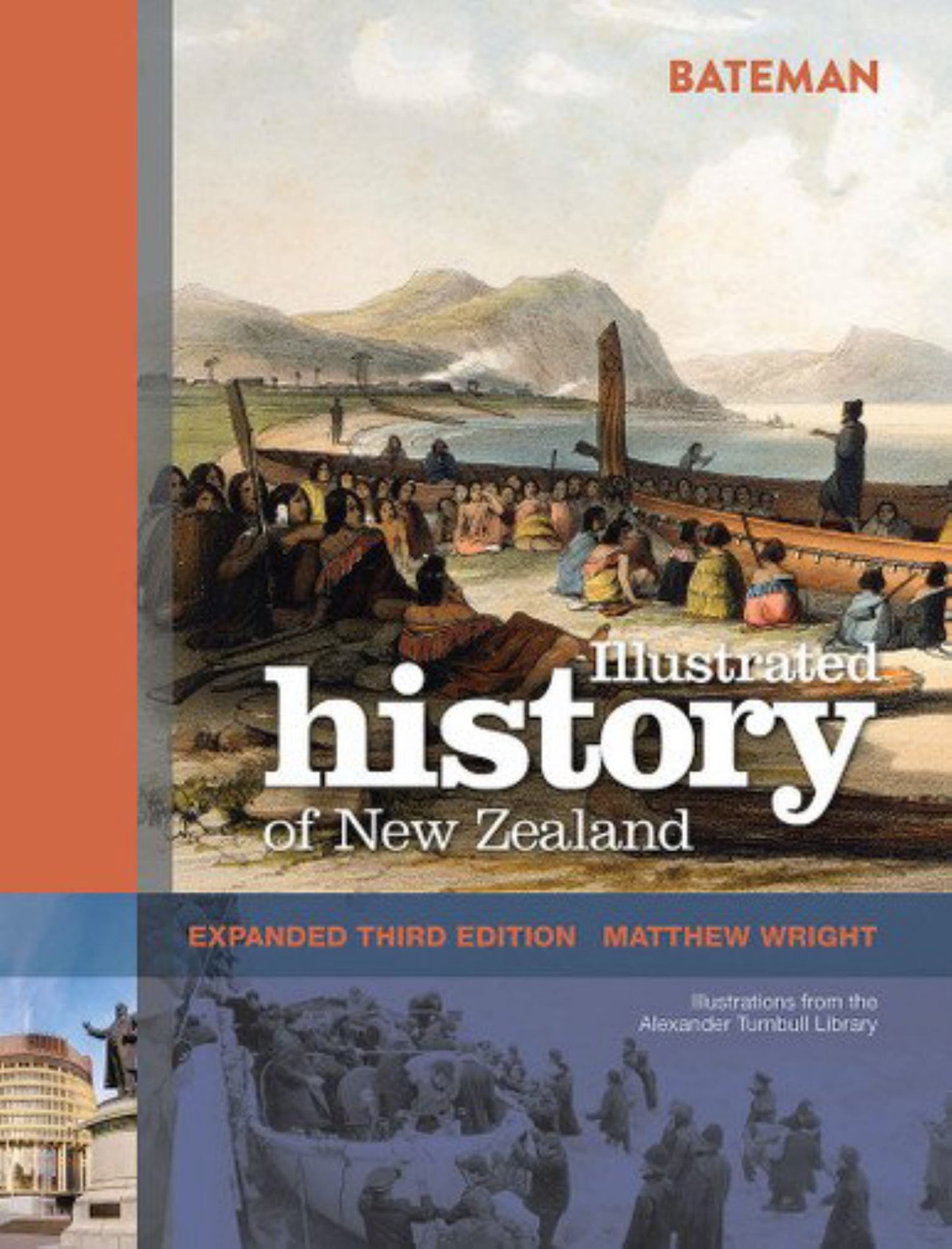 Bateman Illustrated History of New Zealand Cover Image