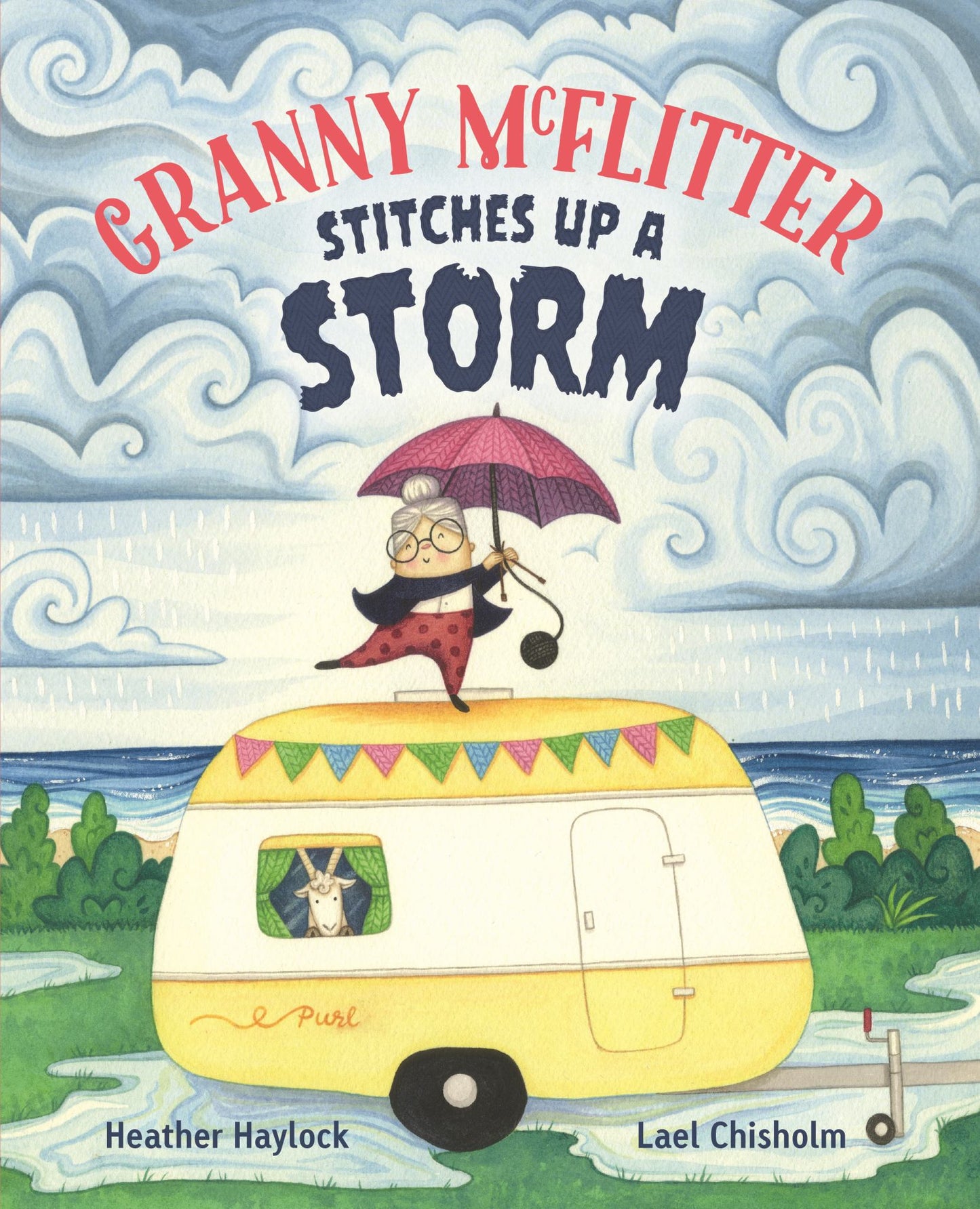 Granny Mcflitter Stitches up a Storm Cover Image