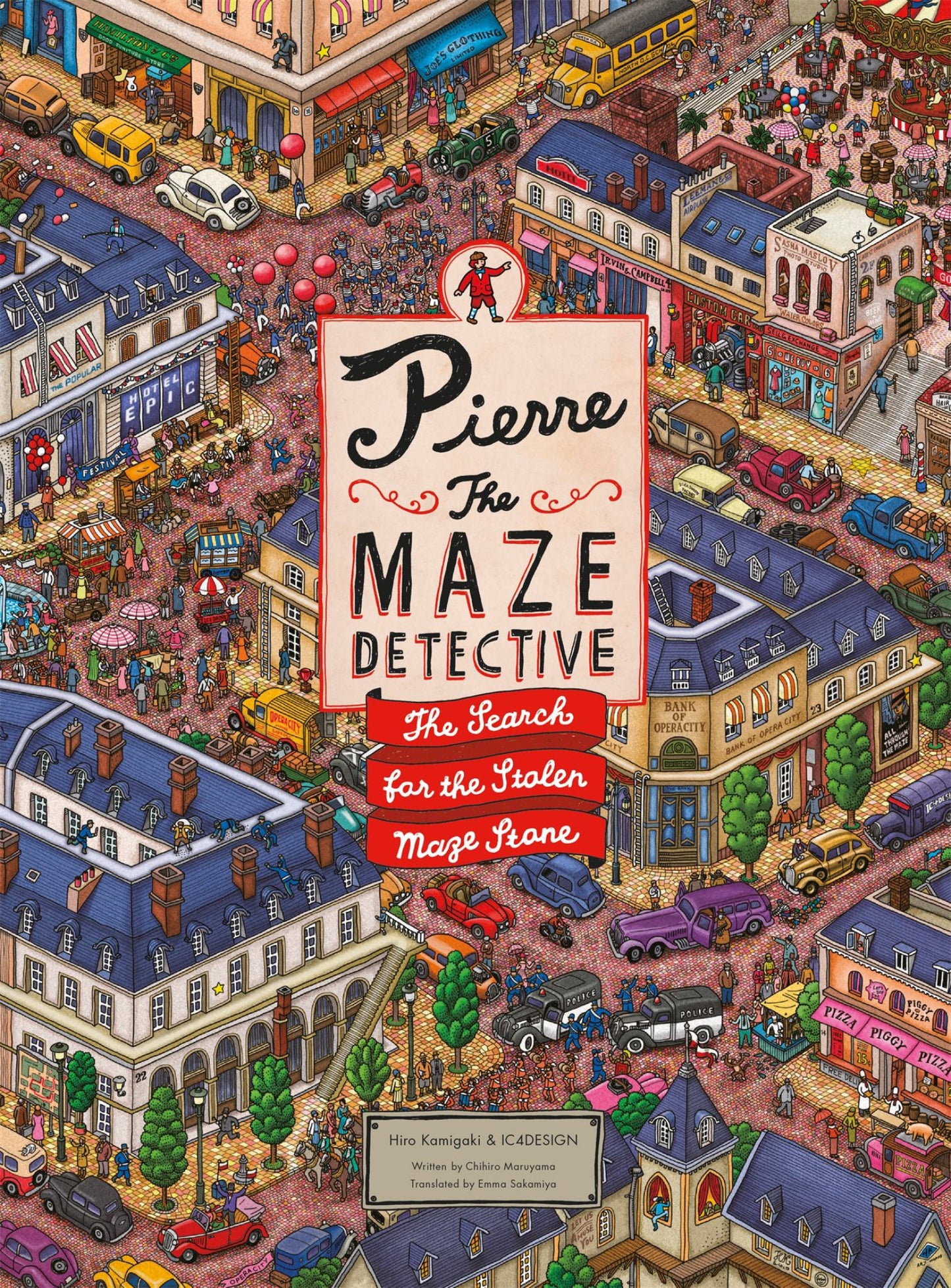 Pierre the Maze Detective Cover Image