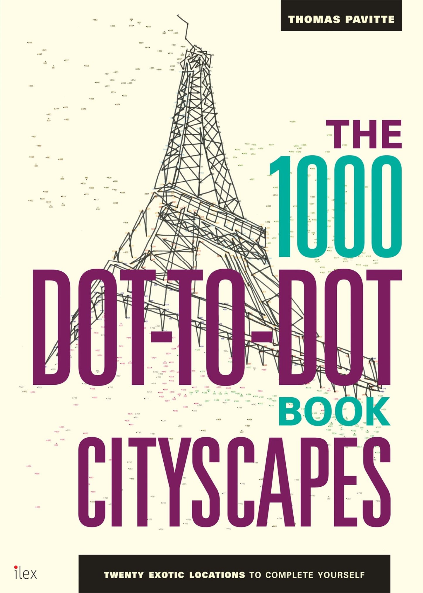 The 1000 Dot-To-Dot Book: Cityscapes Cover Image