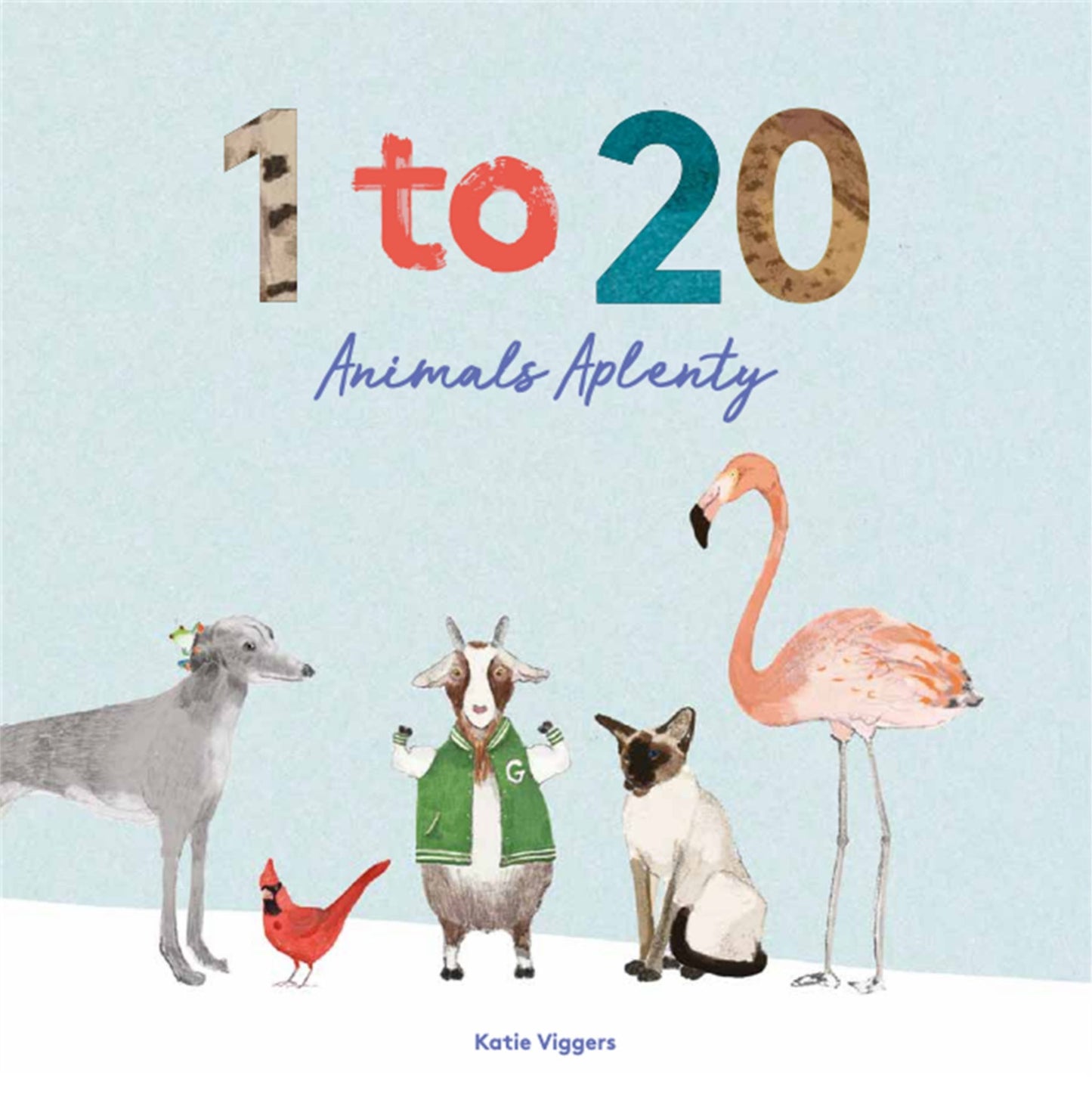 1 to 20 Animals Aplenty Cover Image