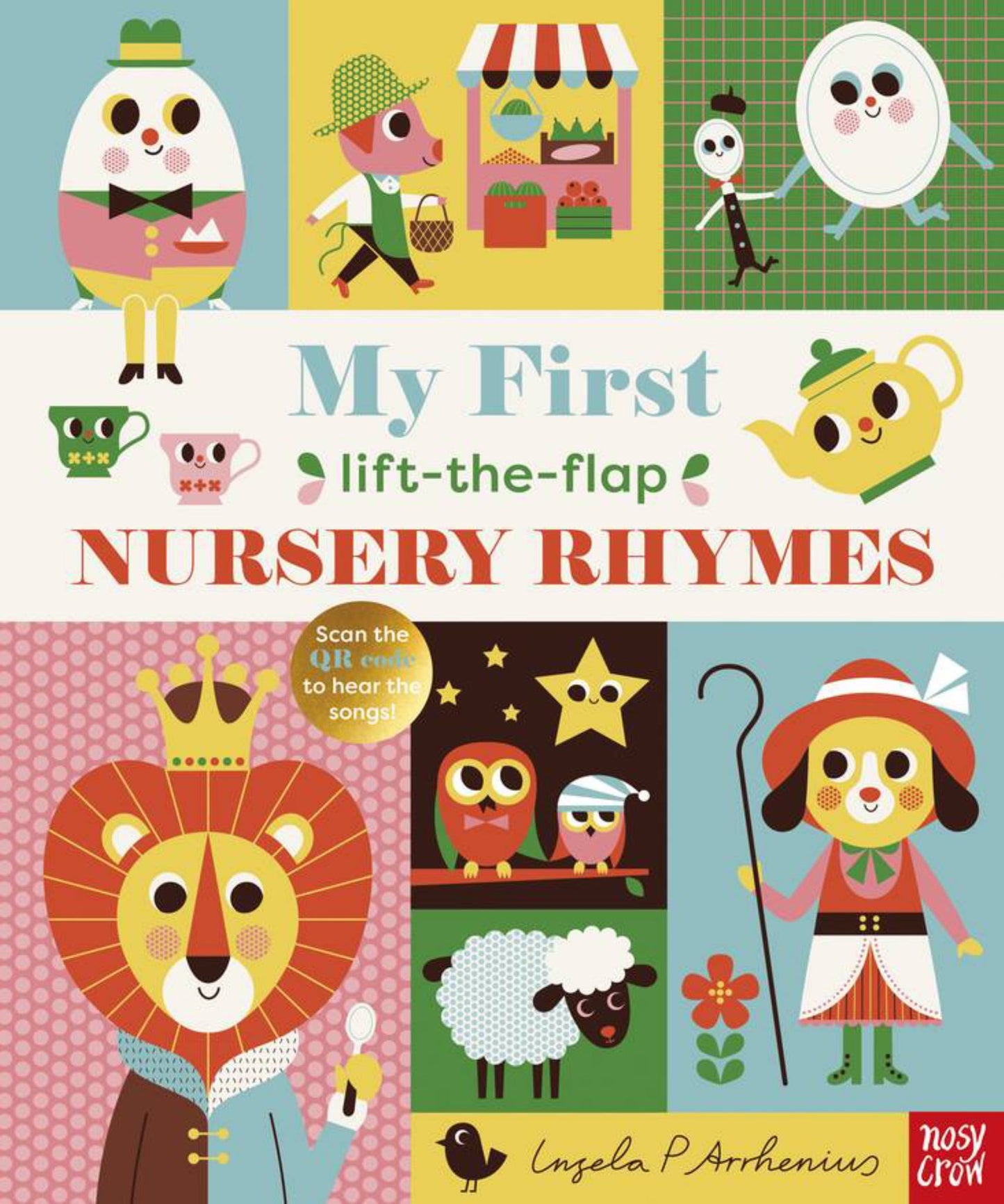 My First Lift-The-Flap Nursery Rhymes Cover Image