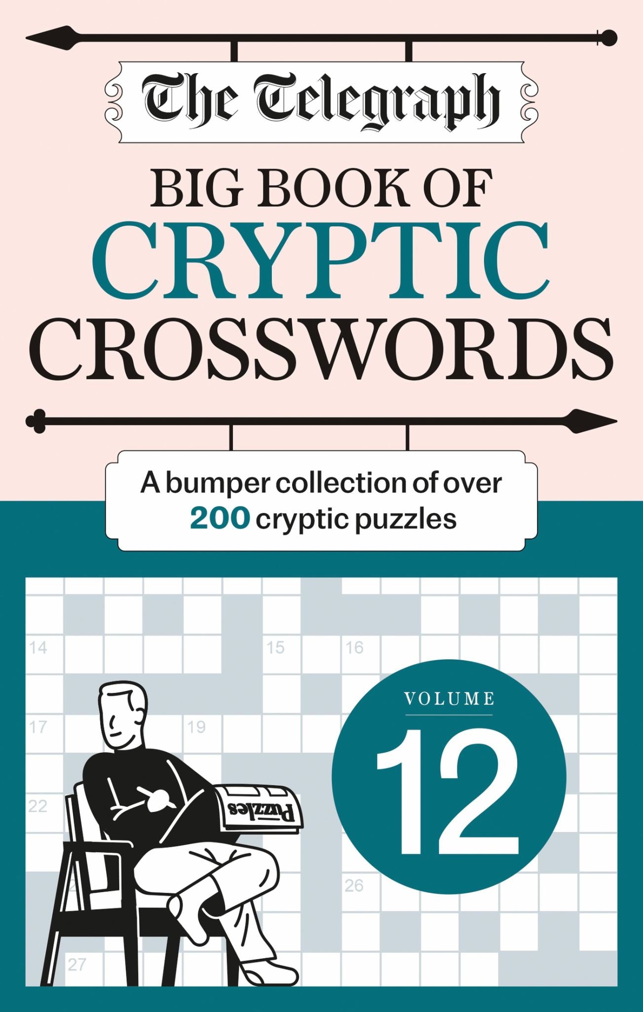The Telegraph Big Book of Cryptic Crosswords 12 Cover Image