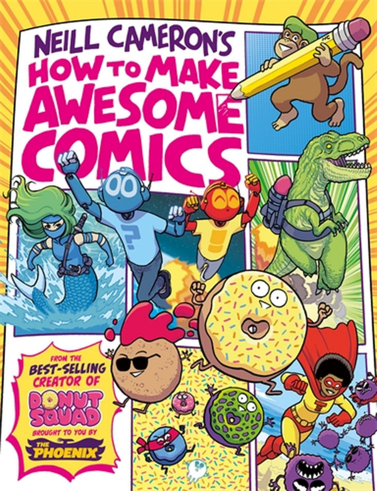 How to Make Awesome Comics Cover Image
