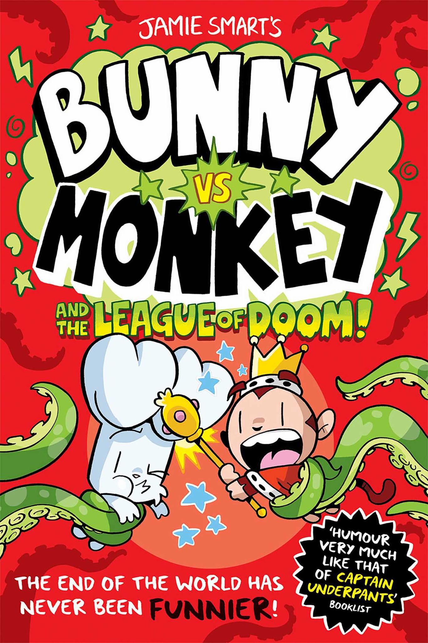 Bunny vs Monkey and the League of Doom! Cover Image