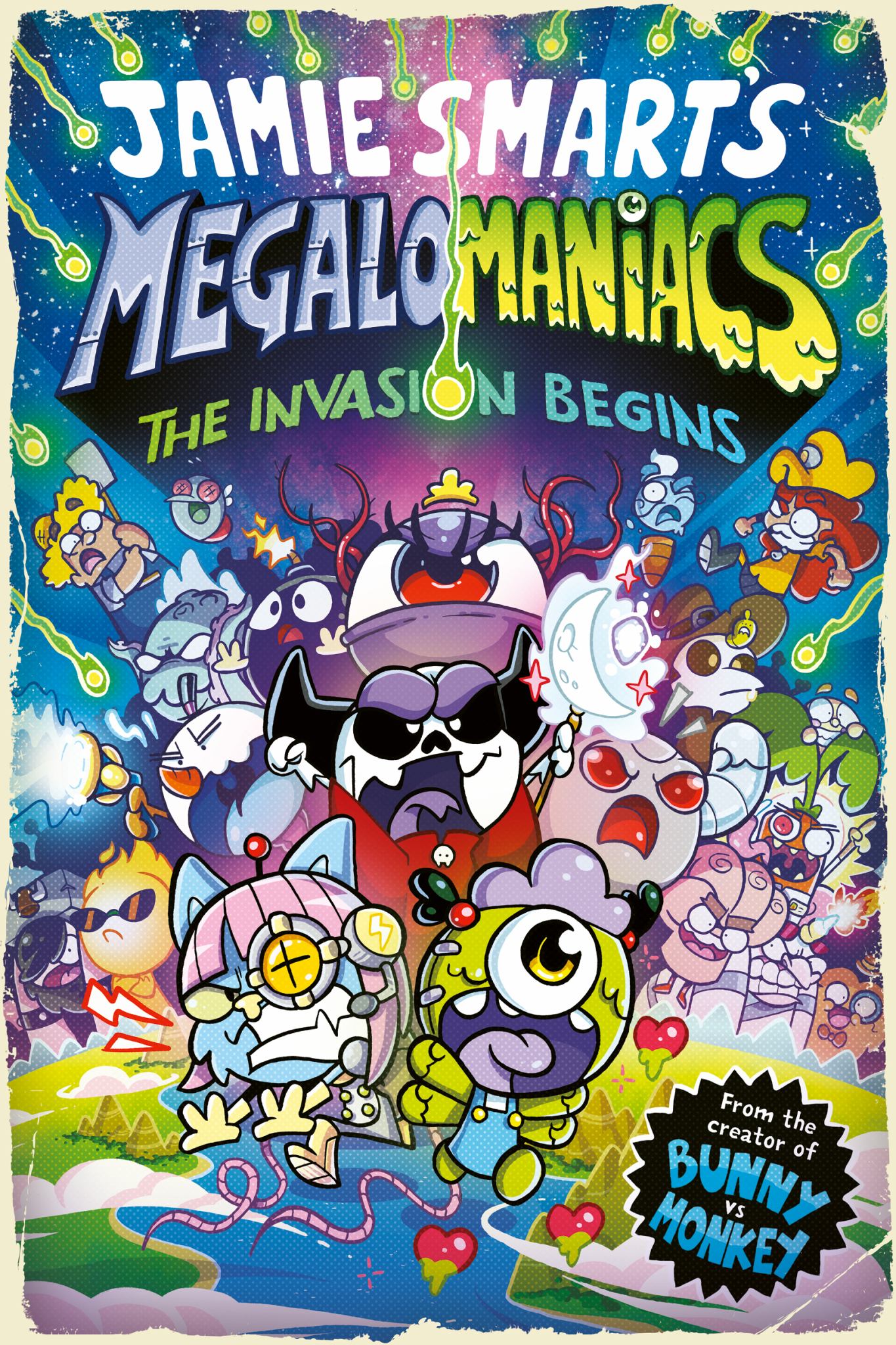Megalomaniacs: the Invasion Begins! Cover Image
