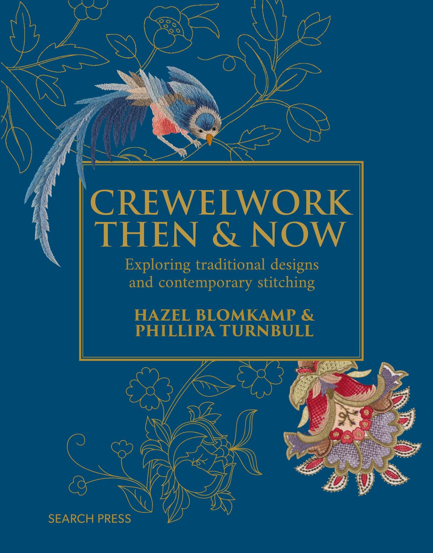 Crewelwork Then and Now Cover Image
