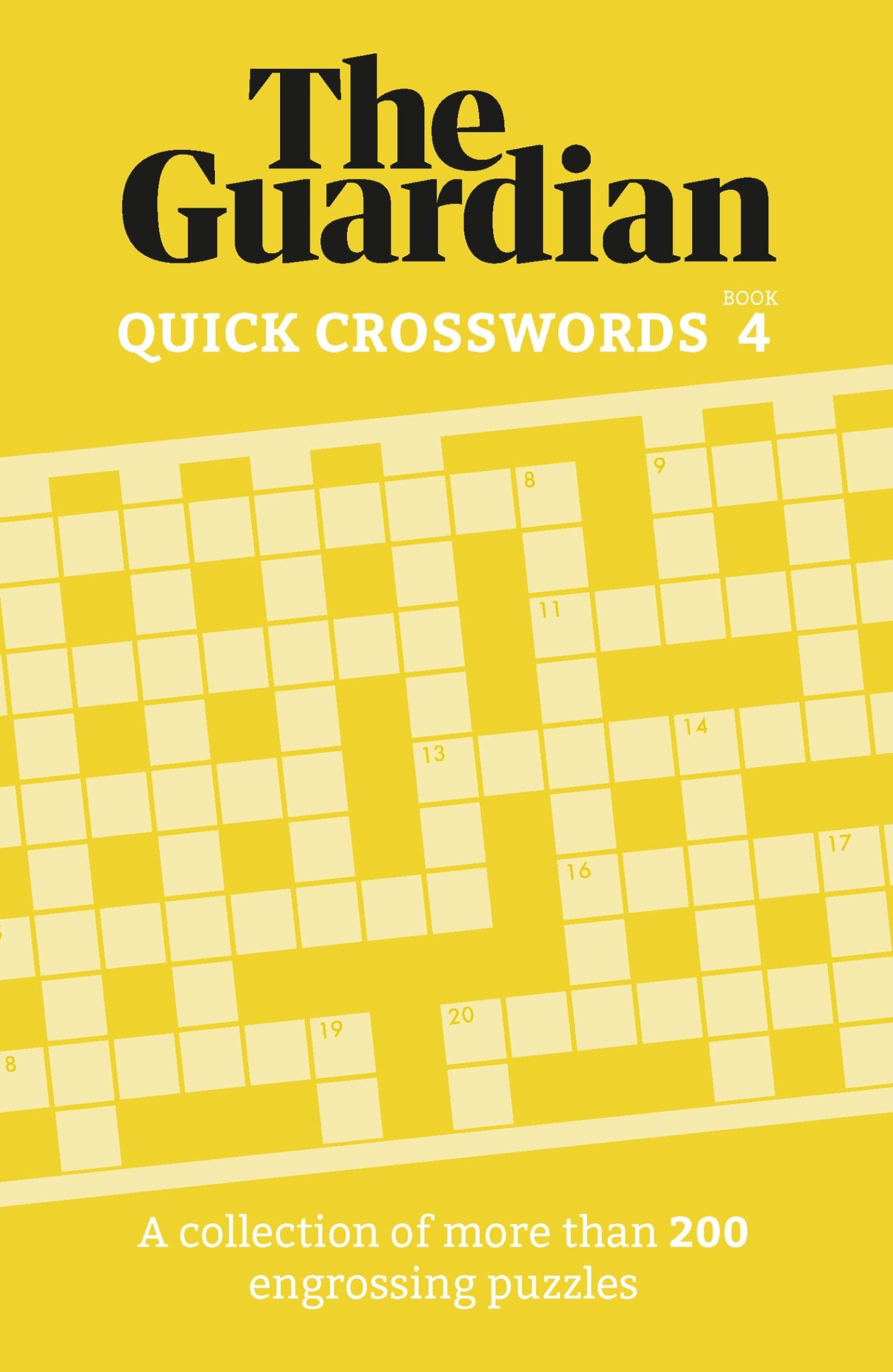 The Guardian Quick Crosswords 4 Cover Image