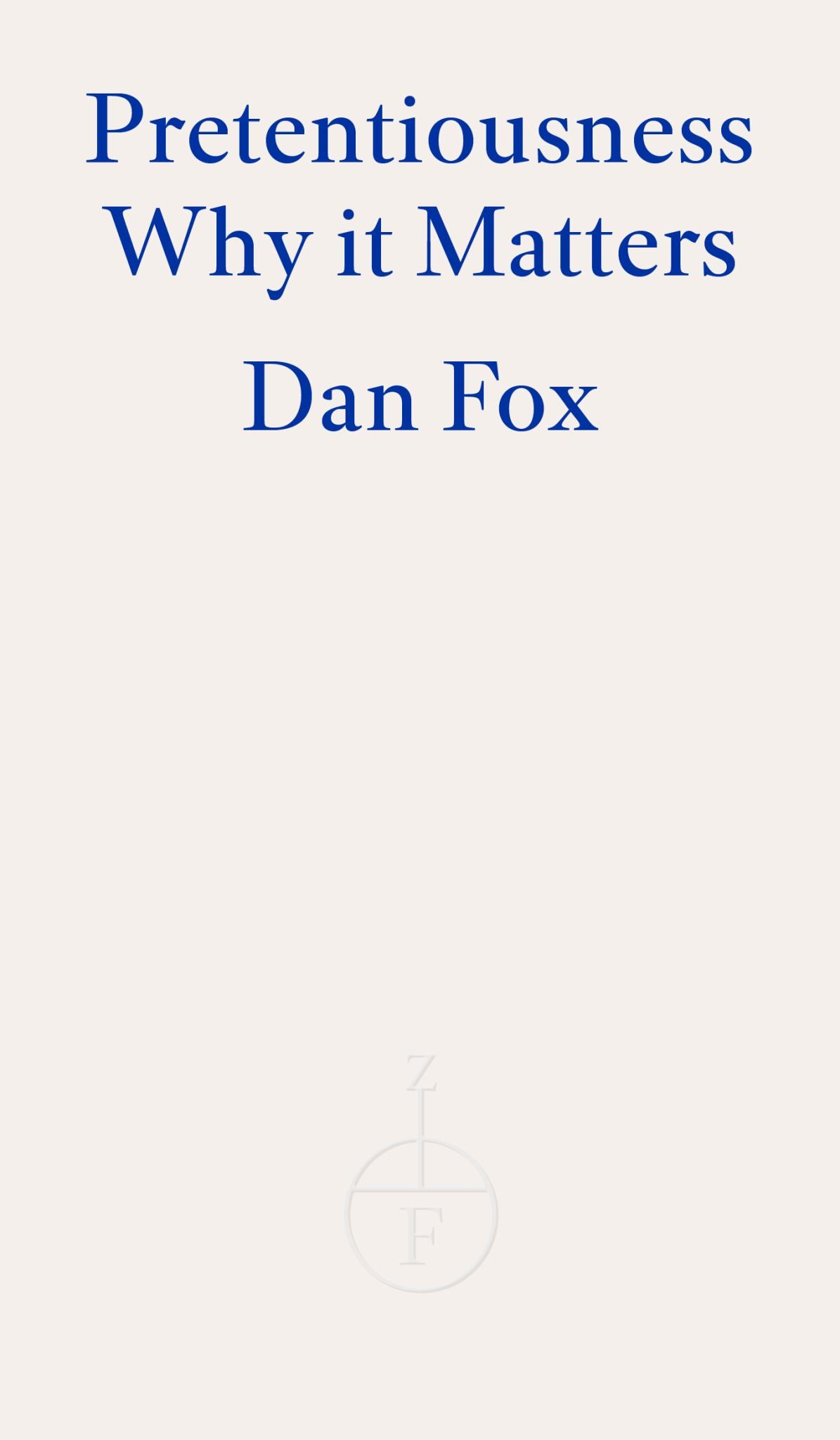 Pretentiousness Cover Image