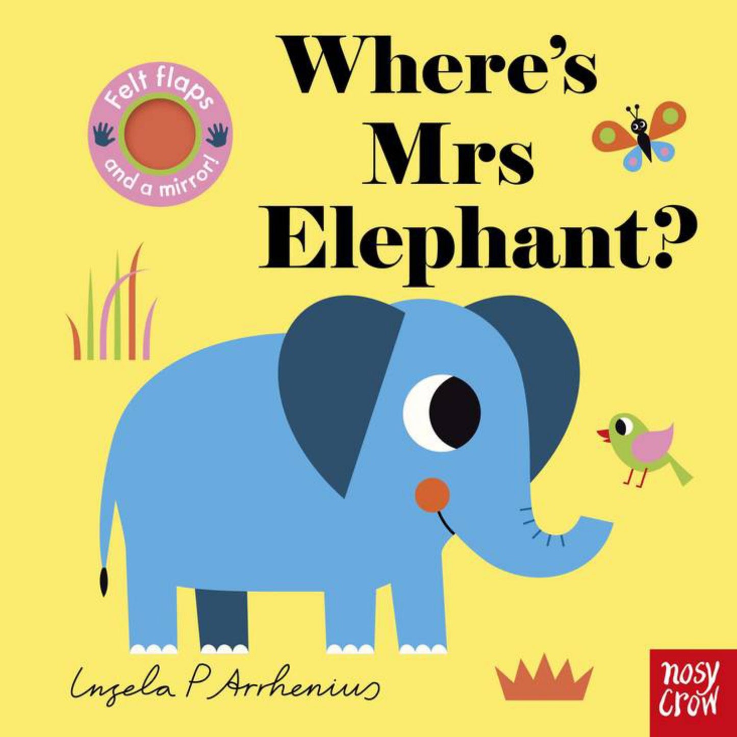 Where's Mrs Elephant? (Felt Flaps) Cover Image