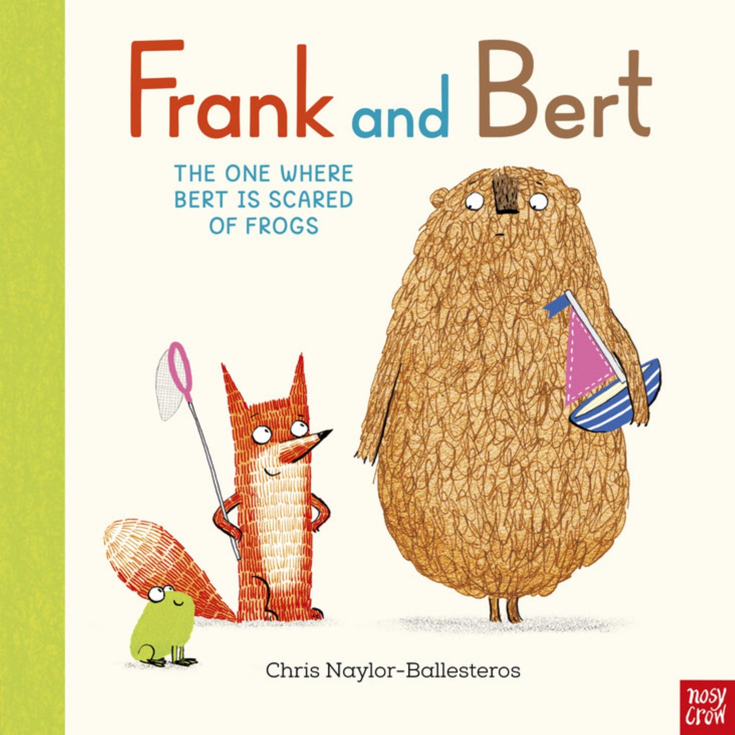 The One Where Bert Is Scared of Frogs (Frank and Bert) Cover Image