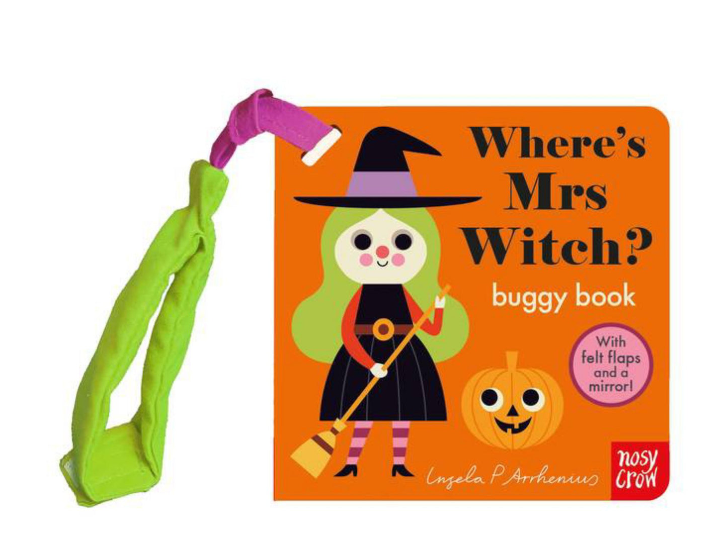 Where's Mrs Witch? (Felt Flaps Buggy) Cover Image