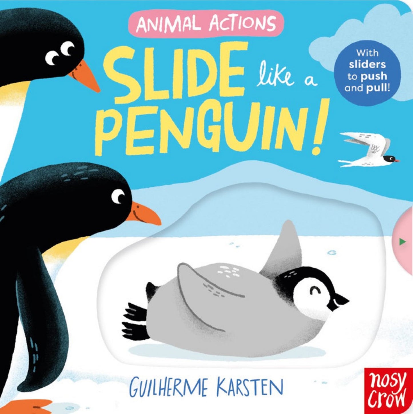 Slide Like a Penguin (Animal Actions) Cover Image