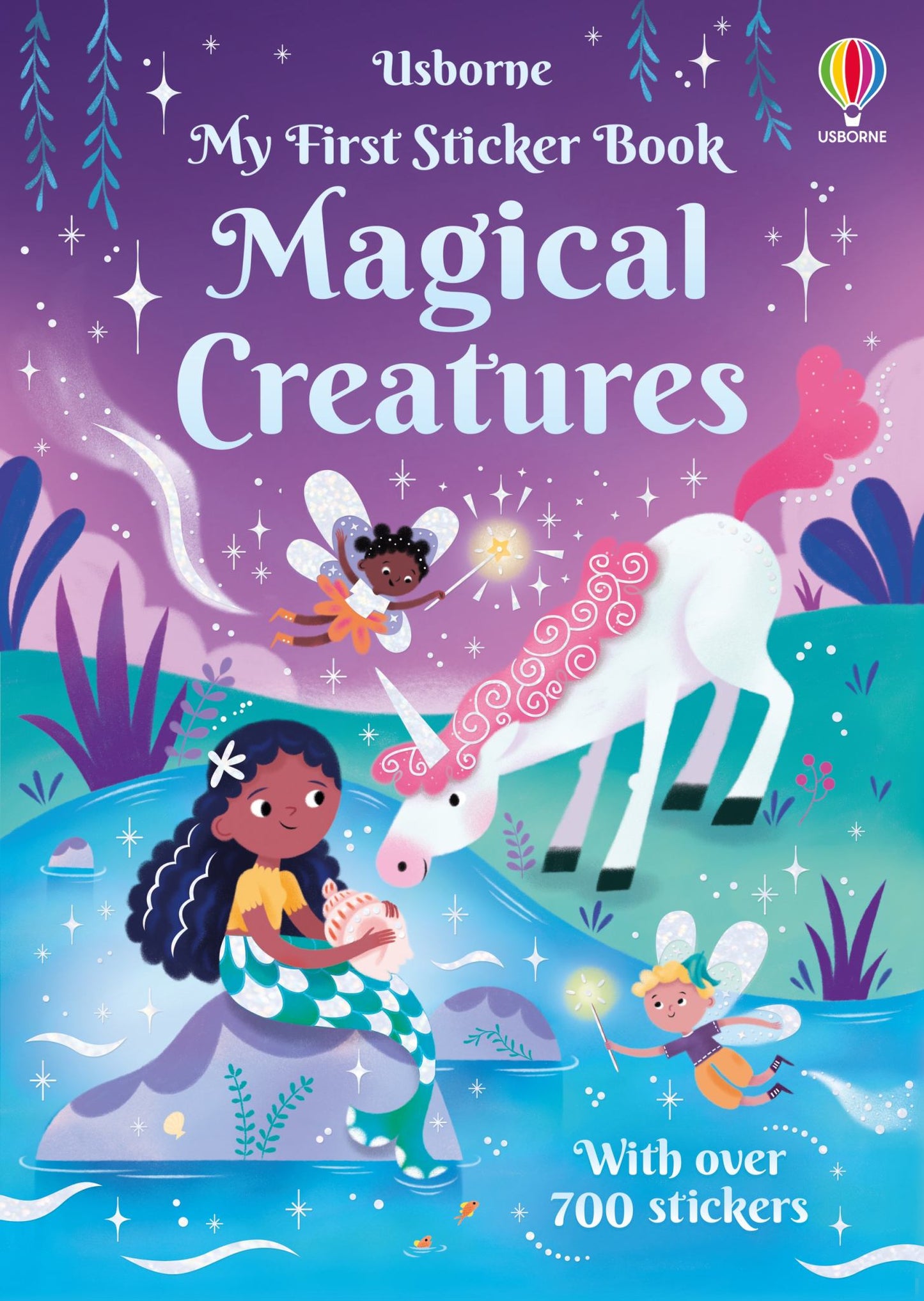 My First Sticker Book Magical Creatures Cover Image