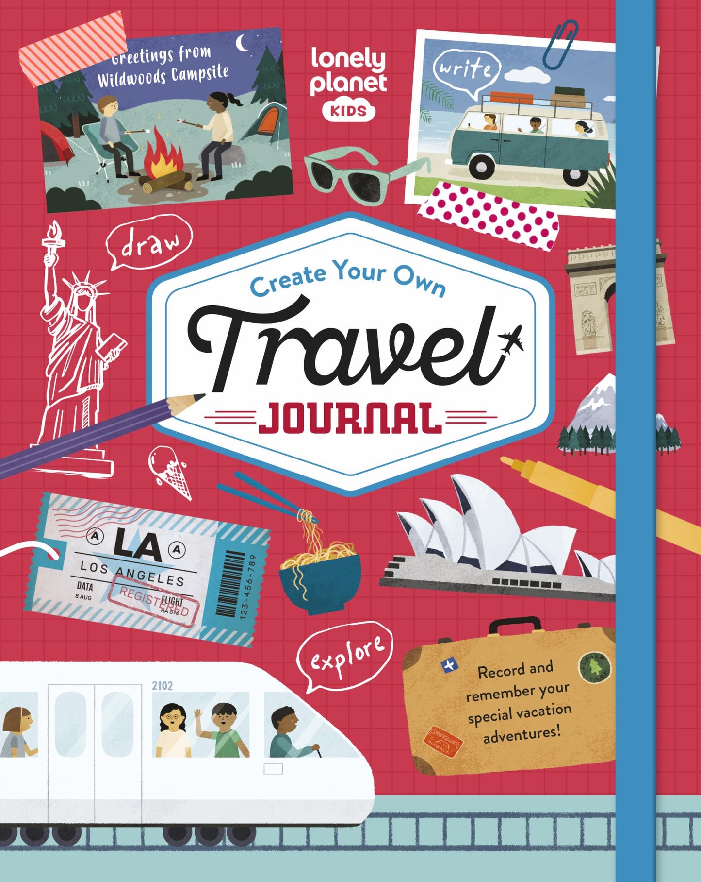 Lonely Planet Kids Create Your Own Travel Journal Cover Image