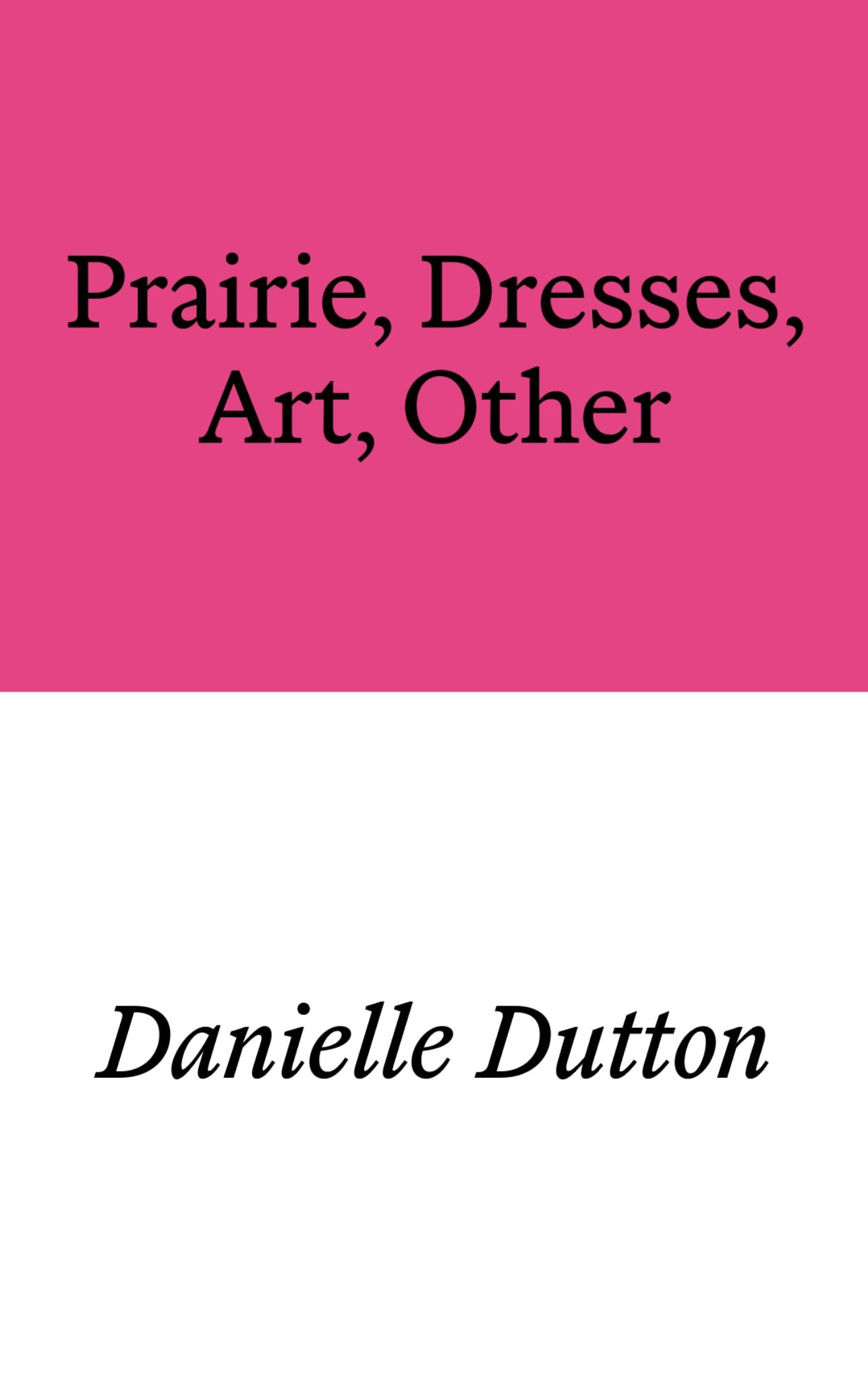 Prairie, Dresses, Art, Other Cover Image